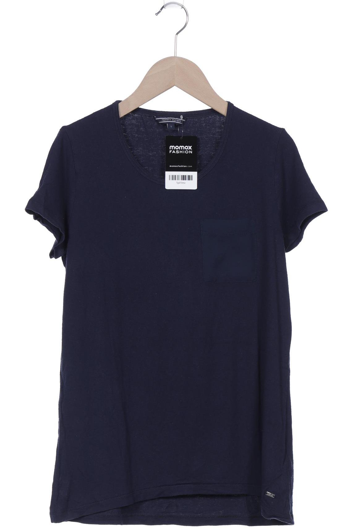 

Tommy Hilfiger Damen T-Shirt, marineblau, Gr. 36