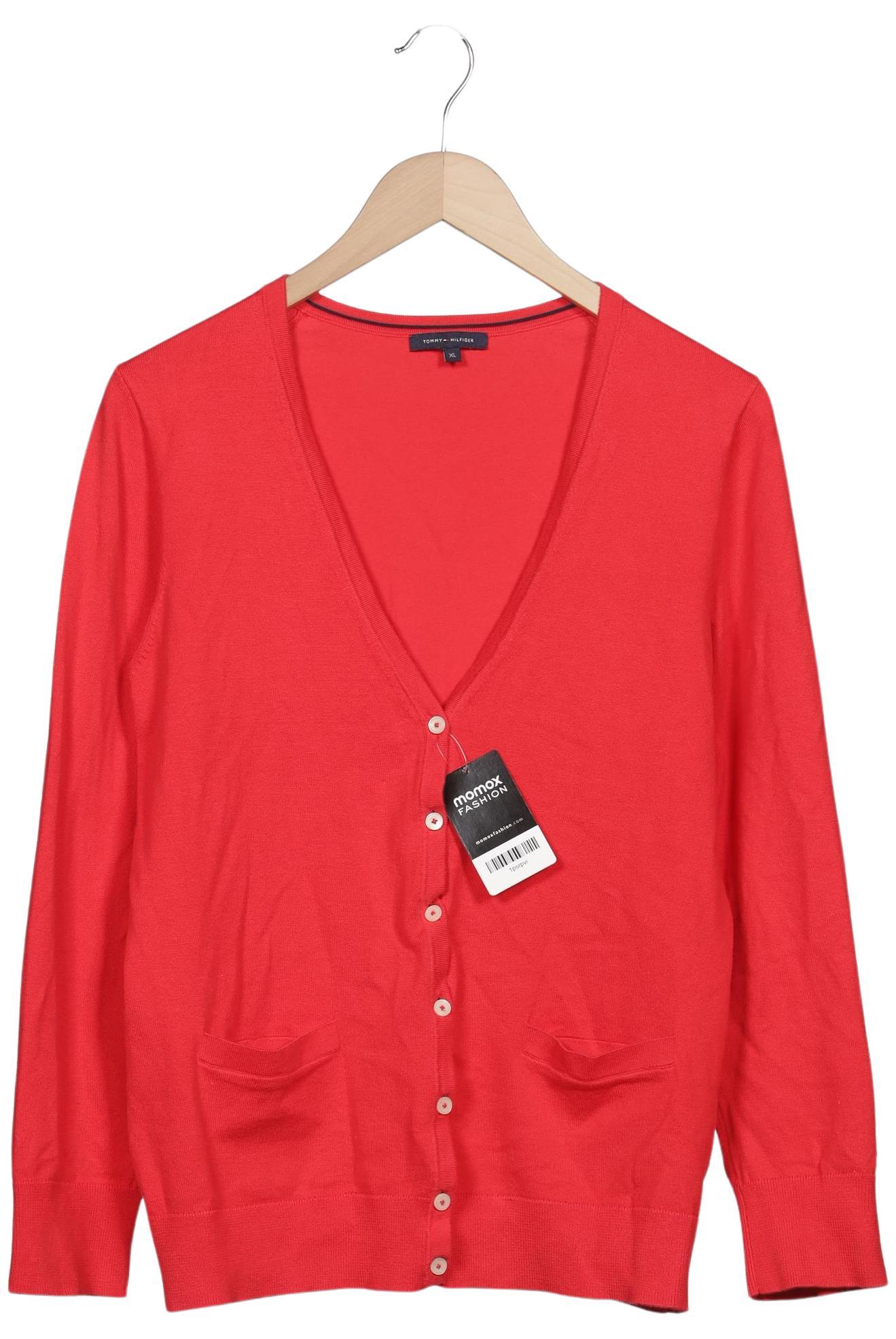 

Tommy Hilfiger Damen Strickjacke, rot, Gr. 44