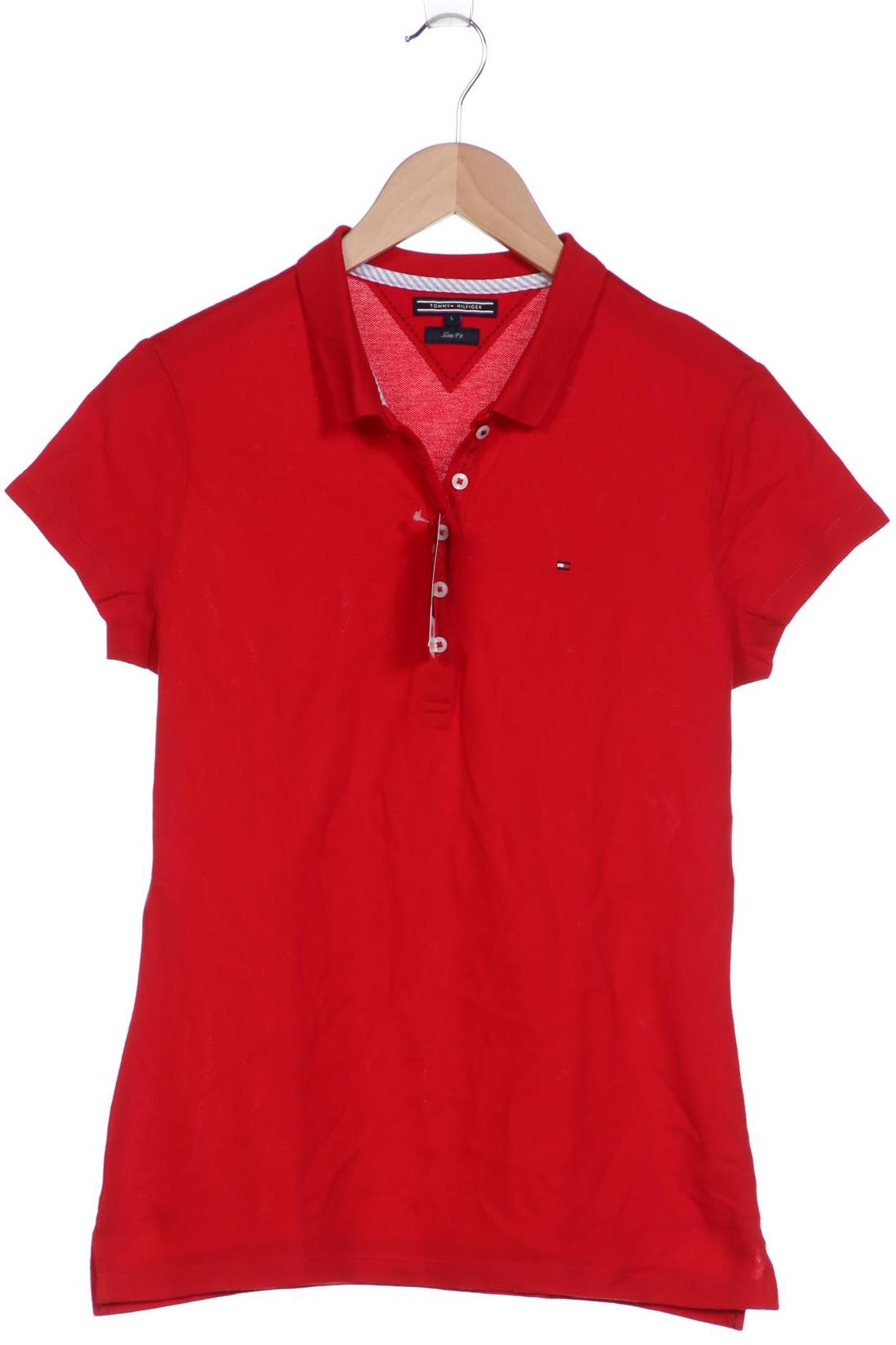 

Tommy Hilfiger Damen Poloshirt, rot, Gr. 42