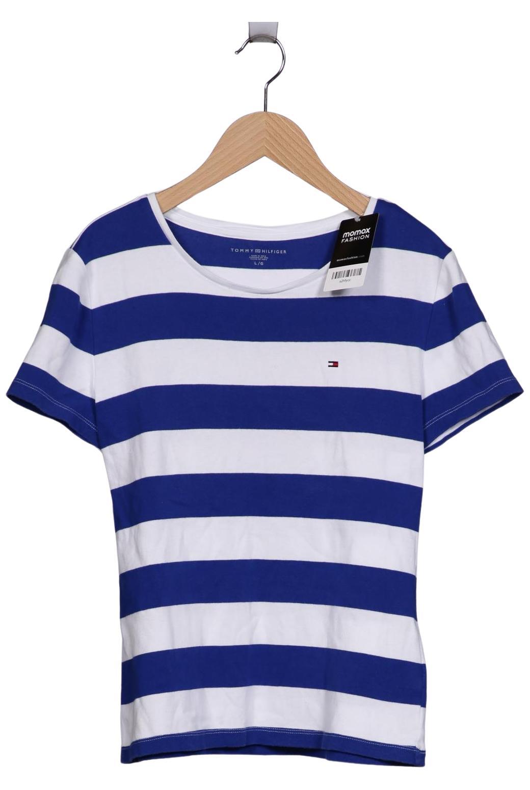 

Tommy Hilfiger Damen T-Shirt, blau, Gr. 42