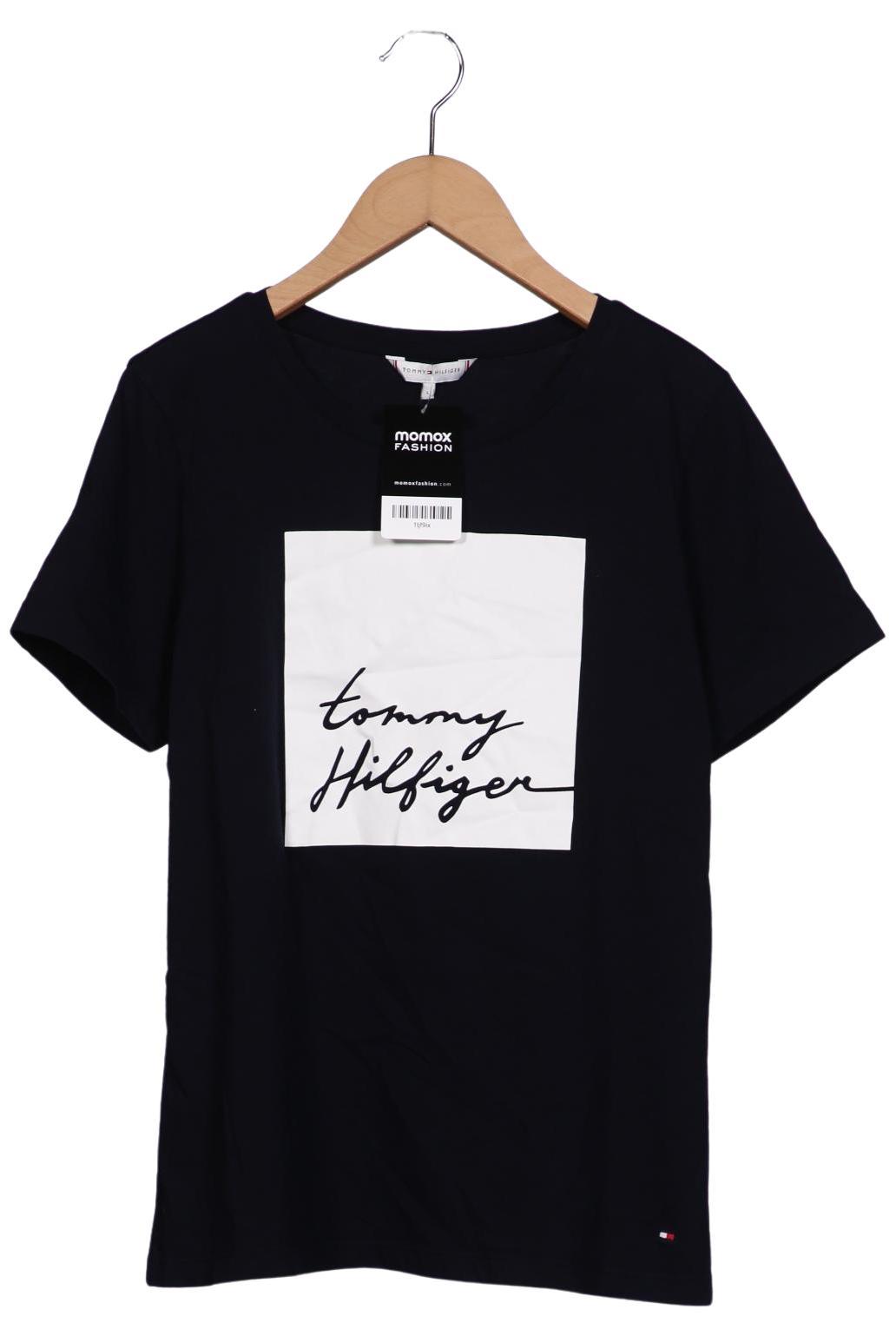 

Tommy Hilfiger Damen T-Shirt, marineblau, Gr. 42
