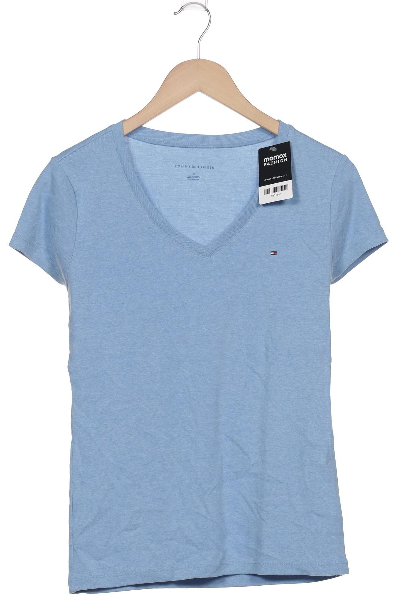 

Tommy Hilfiger Damen T-Shirt, hellblau, Gr. 42