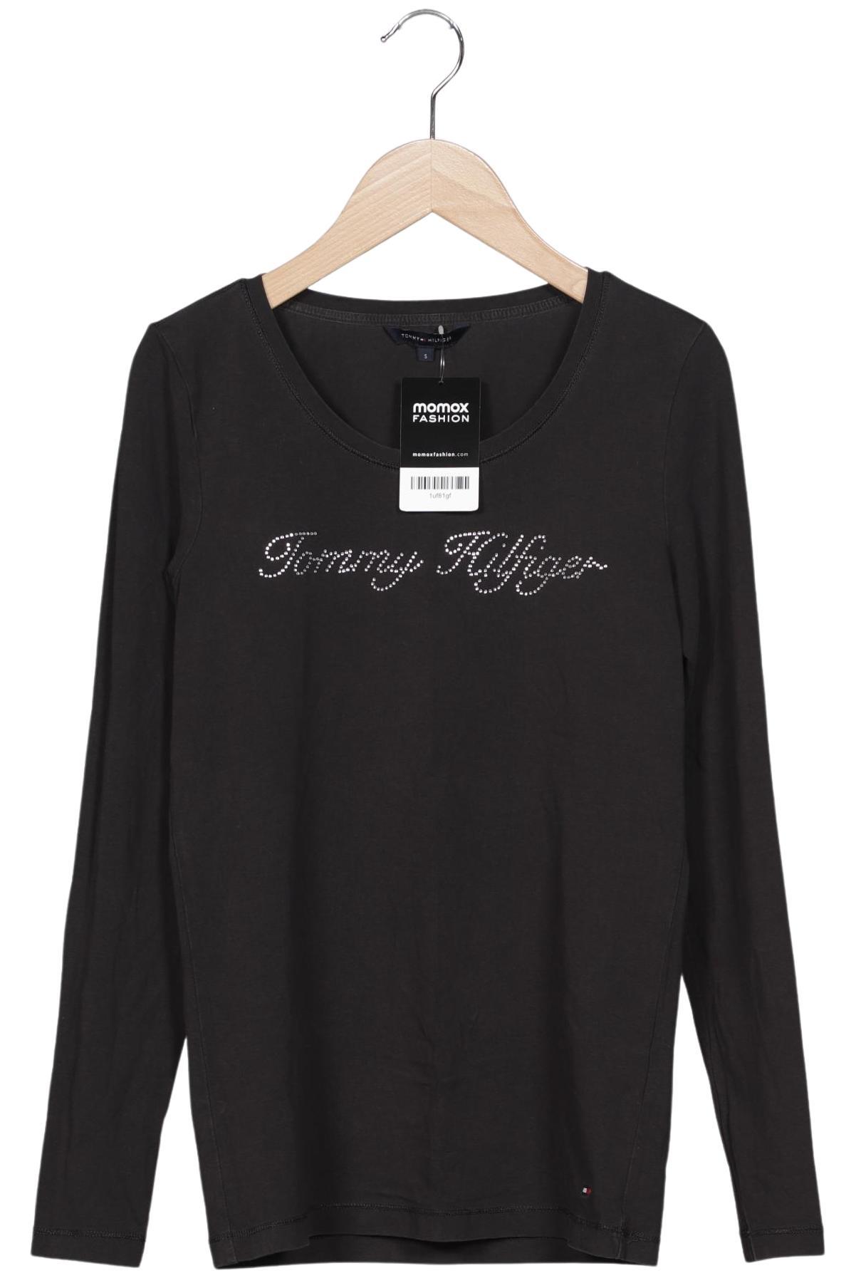 

Tommy Hilfiger Damen Langarmshirt, schwarz, Gr. 36