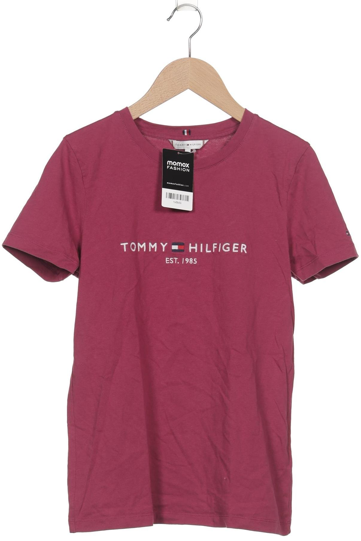 

Tommy Hilfiger Damen T-Shirt, bordeaux, Gr. 34