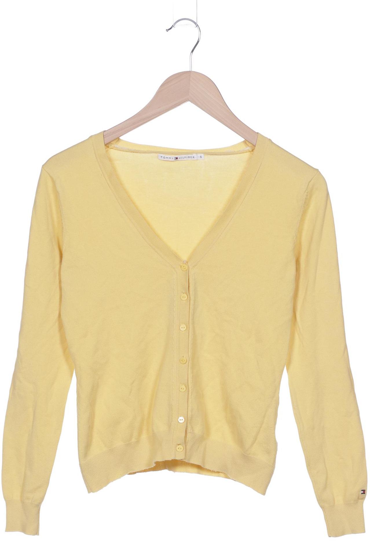 

Tommy Hilfiger Damen Strickjacke, gelb, Gr. 36
