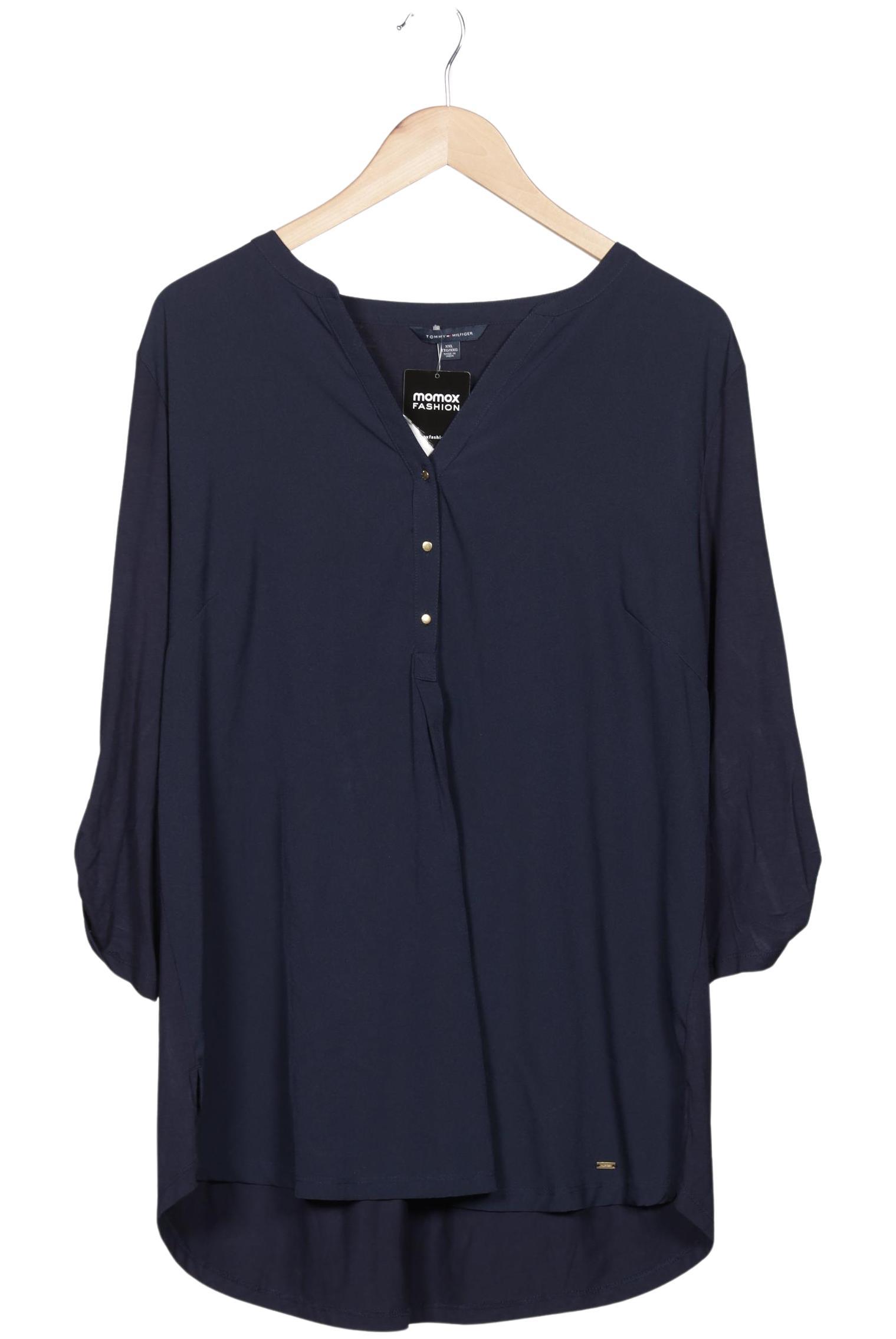 

Tommy Hilfiger Damen Langarmshirt, marineblau, Gr. 46