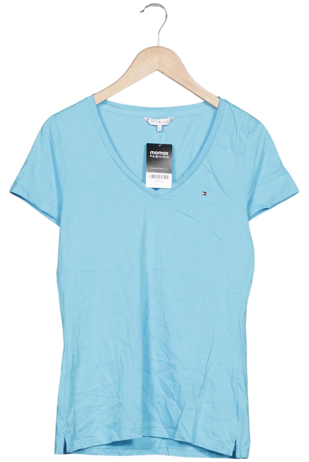 

Tommy Hilfiger Damen T-Shirt, blau, Gr. 44