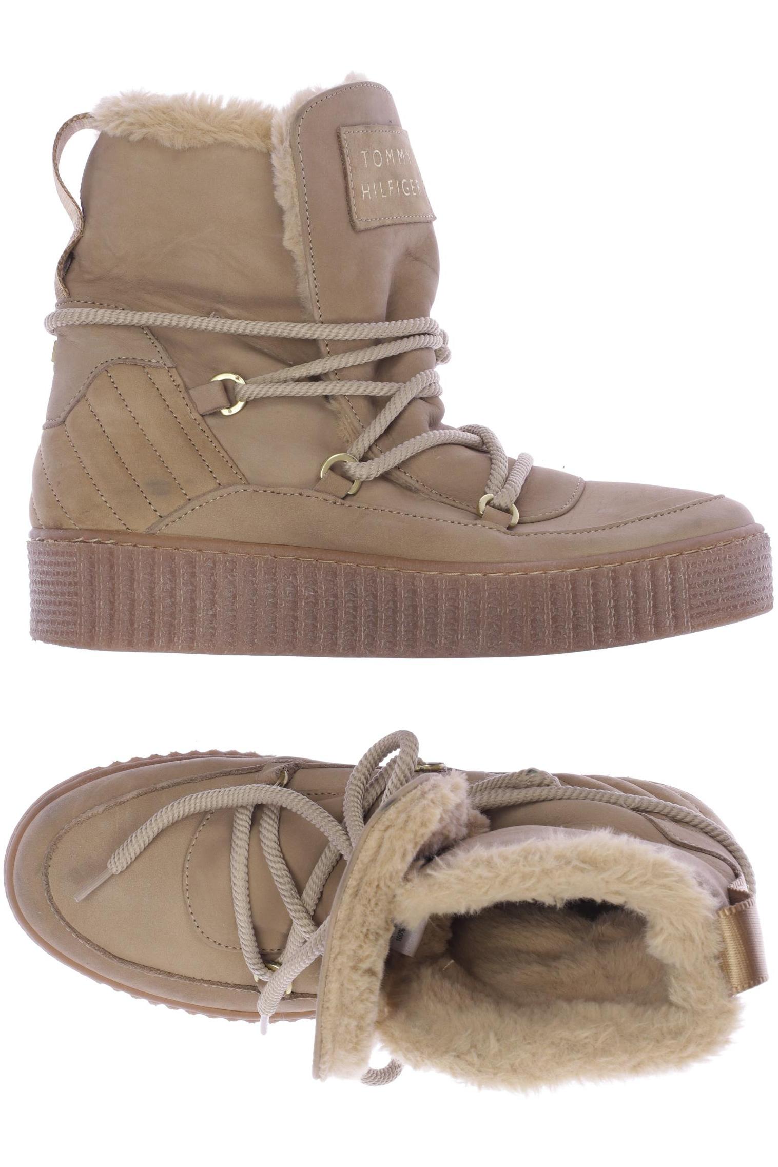 

Tommy Hilfiger Damen Stiefelette, beige, Gr. 38