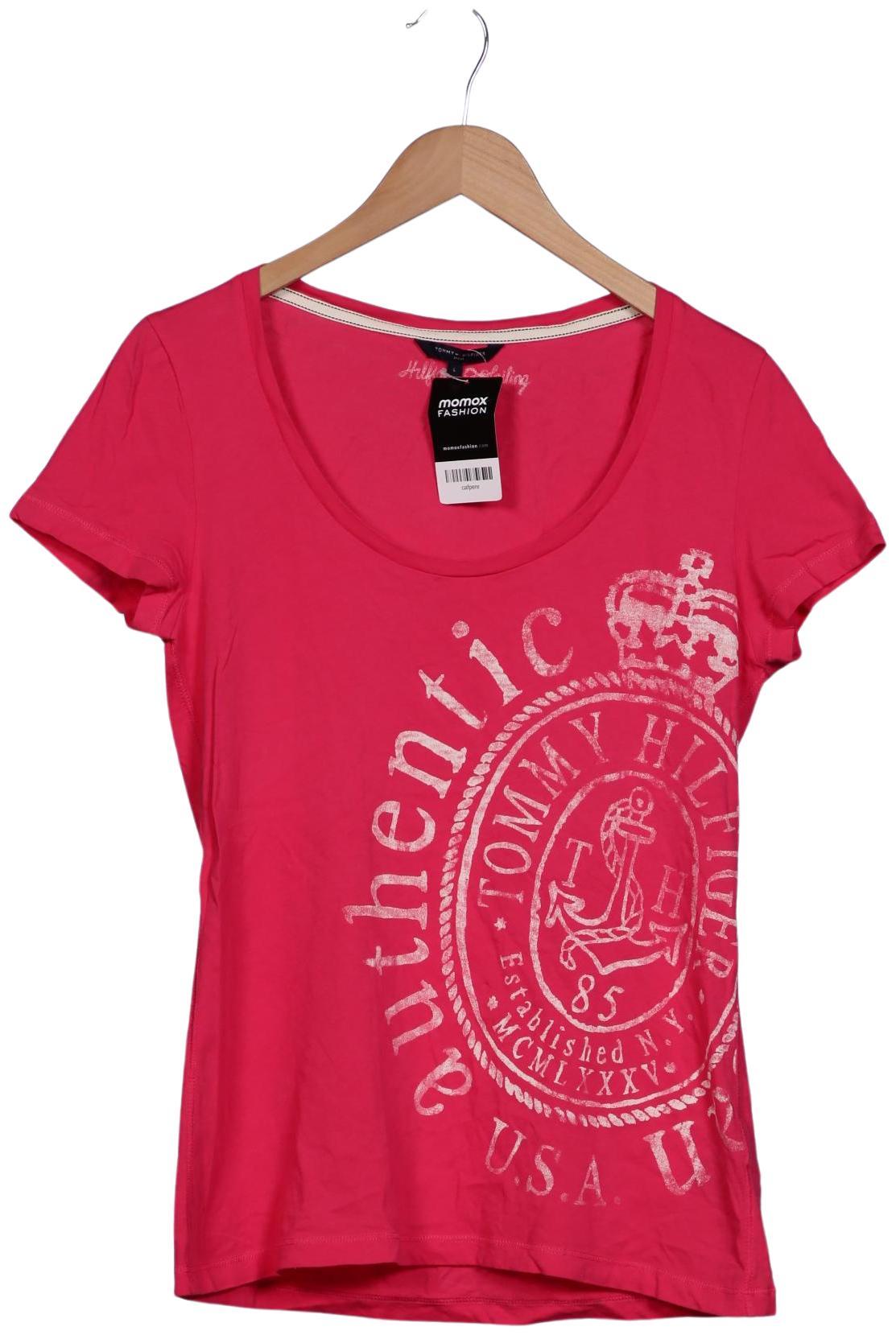 

Tommy Hilfiger Damen T-Shirt, pink, Gr. 42