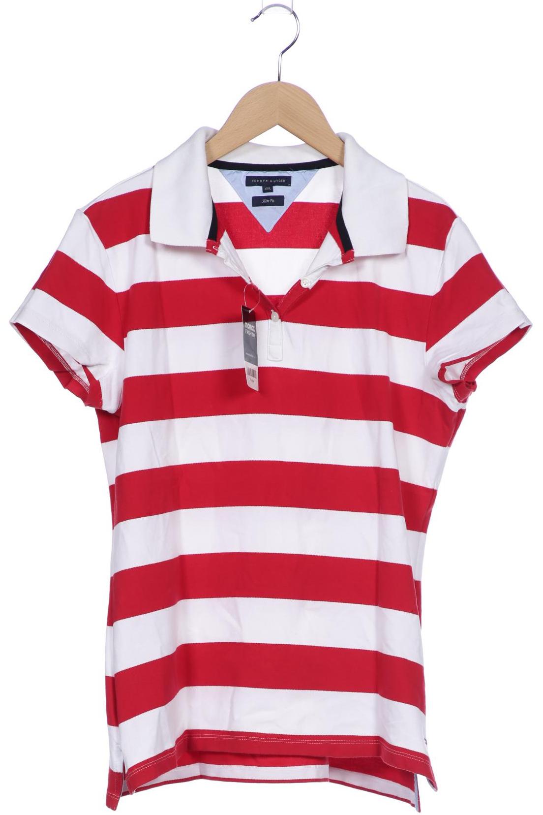 

Tommy Hilfiger Damen Poloshirt, rot, Gr. 46