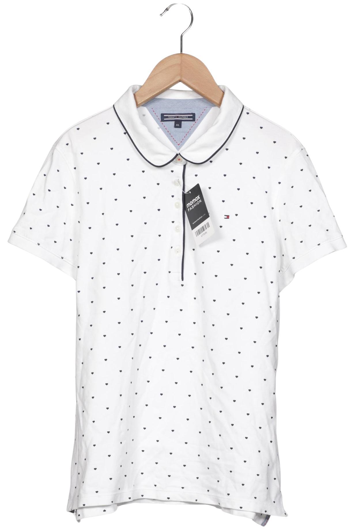 

Tommy Hilfiger Damen Poloshirt, weiß, Gr. 46