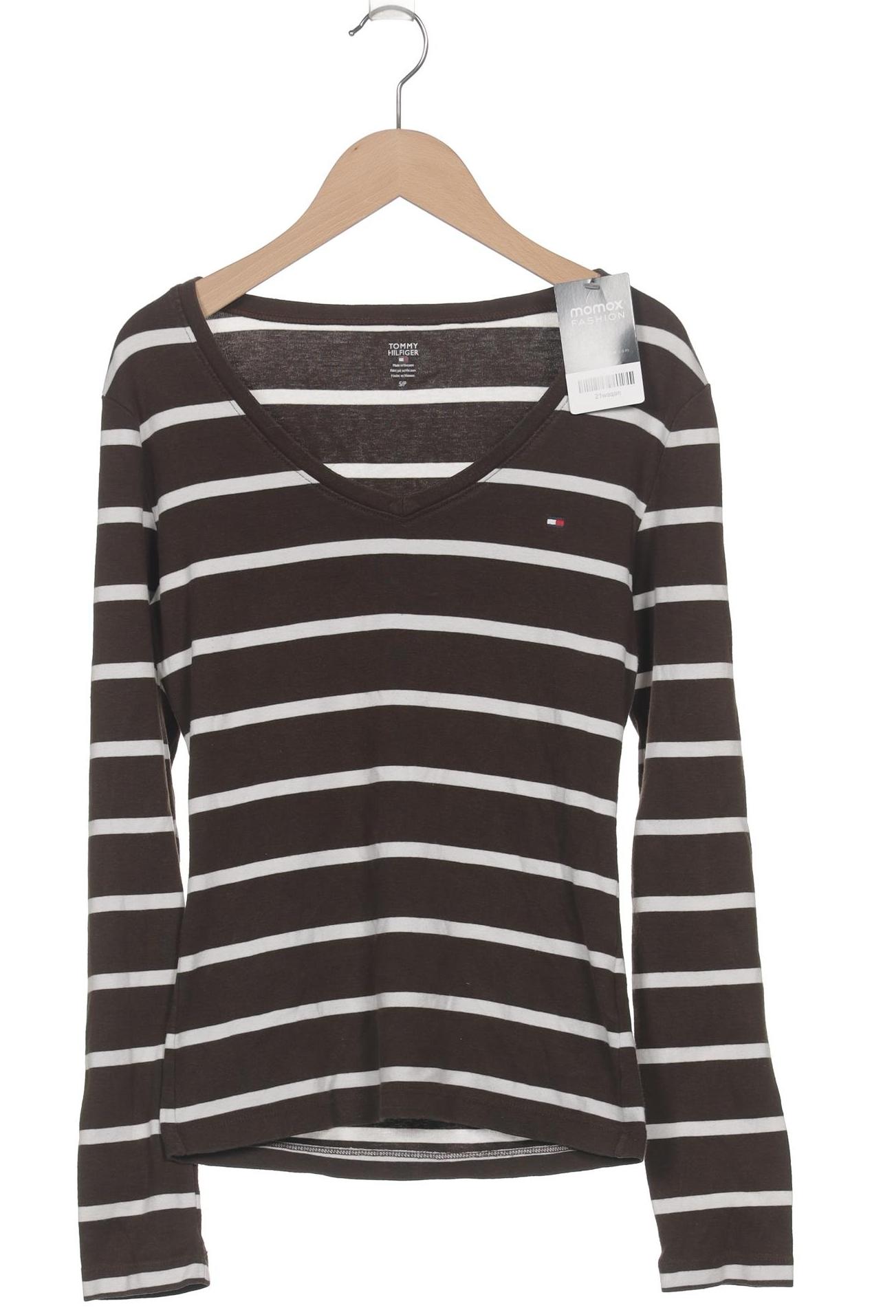 

Tommy Hilfiger Damen Langarmshirt, braun, Gr. 36
