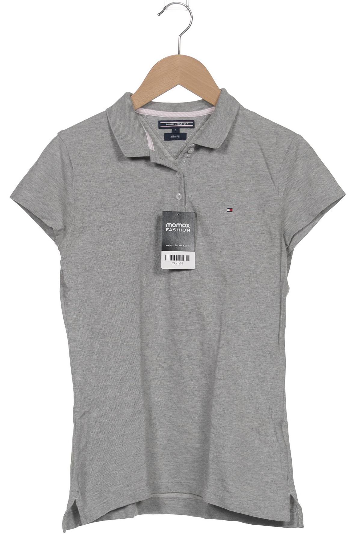 

Tommy Hilfiger Damen Poloshirt, grau, Gr. 36