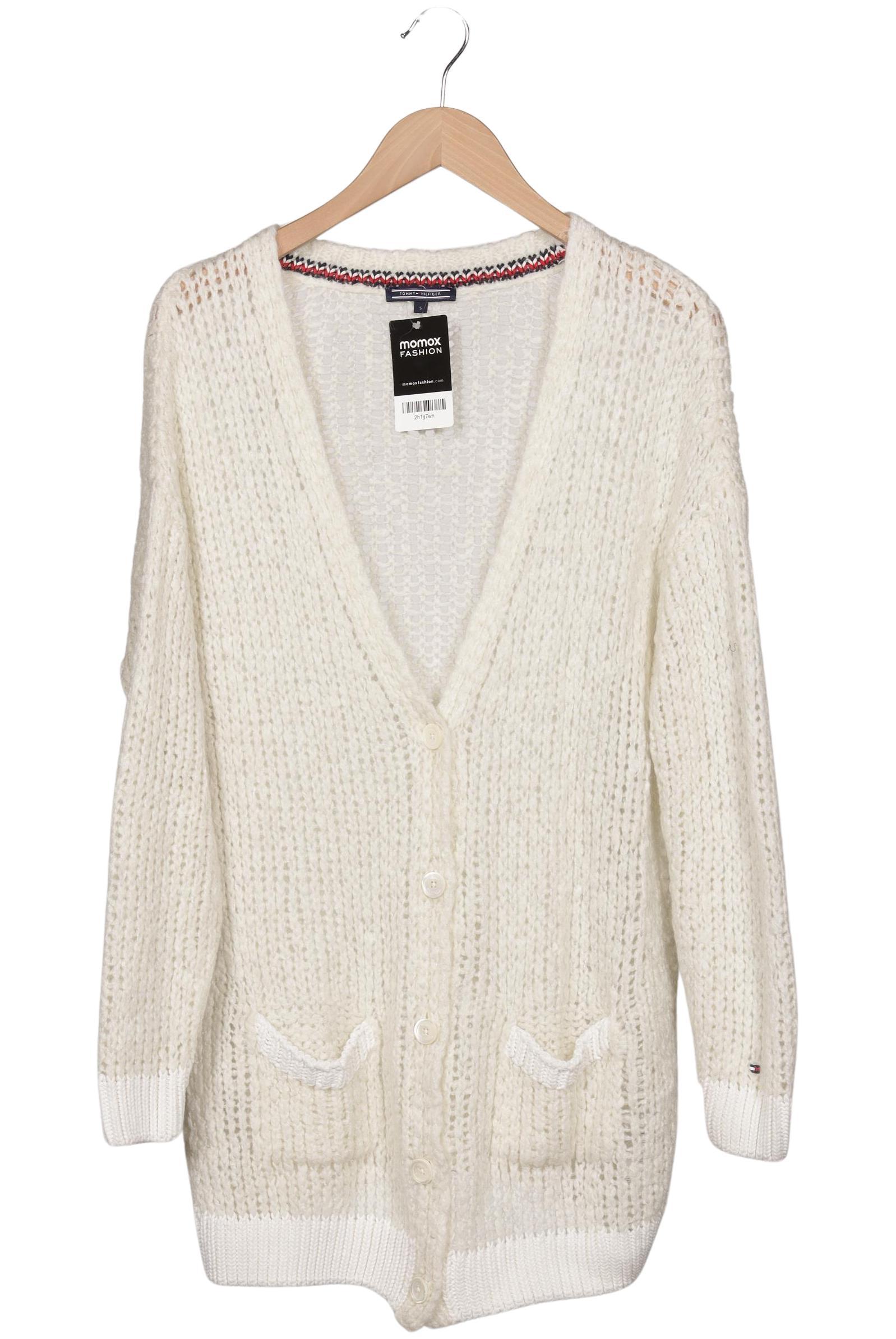 

Tommy Hilfiger Damen Strickjacke, cremeweiß, Gr. 36
