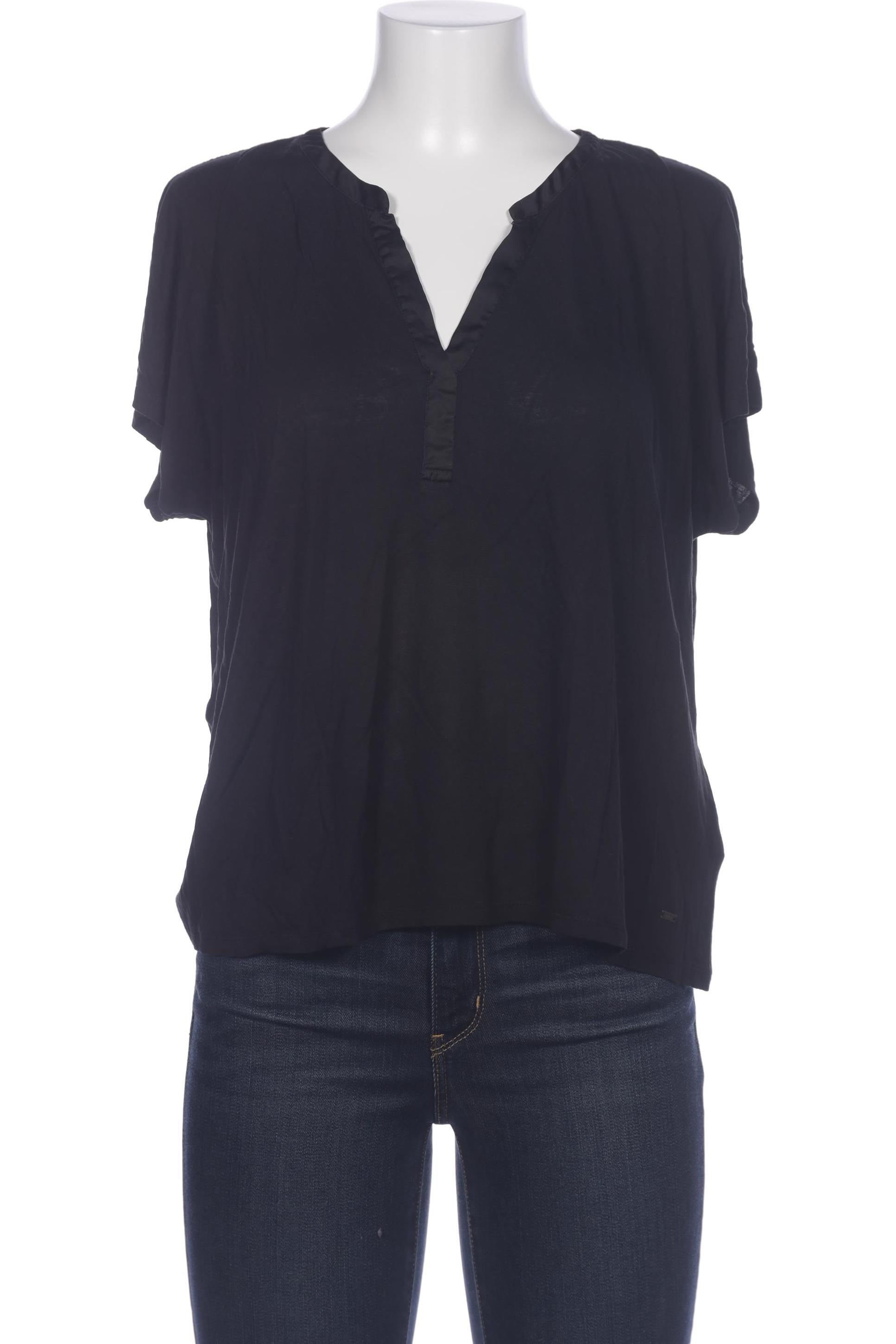 

Tommy Hilfiger Damen T-Shirt, schwarz, Gr. 42