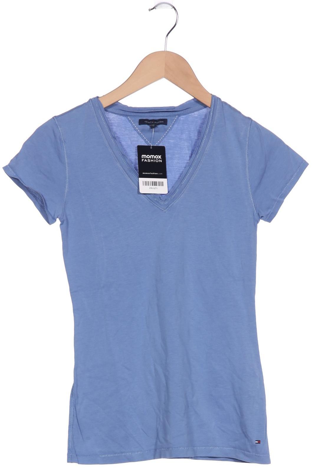 

Tommy Hilfiger Damen T-Shirt, blau, Gr. 36