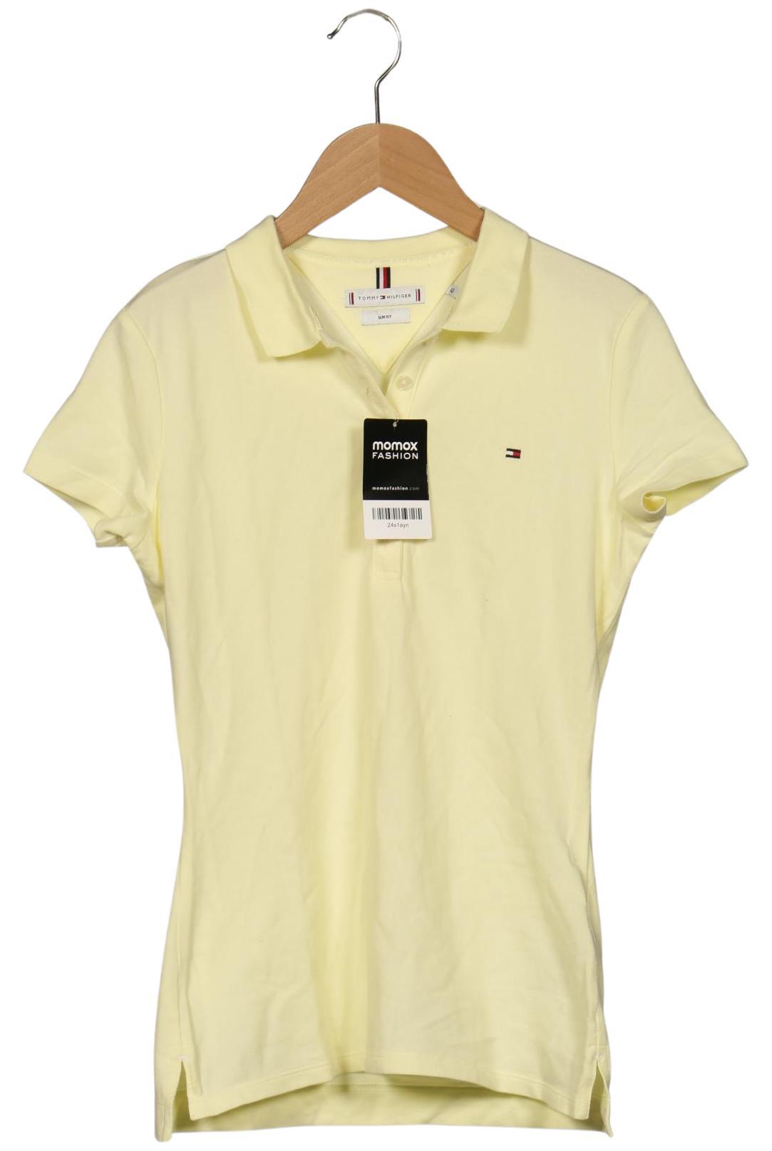 

Tommy Hilfiger Damen Poloshirt, gelb, Gr. 34