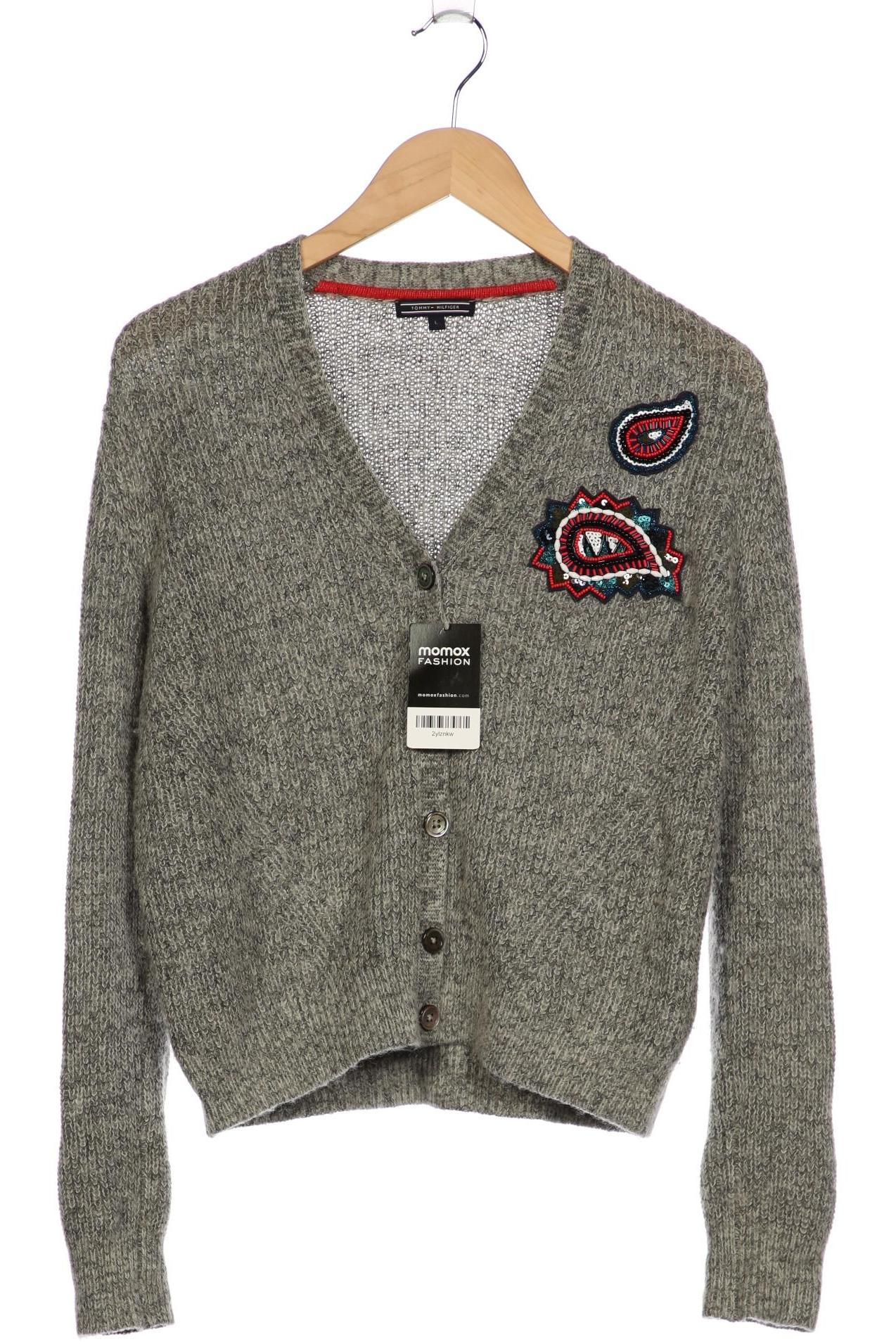 

Tommy Hilfiger Damen Strickjacke, grau, Gr. 42