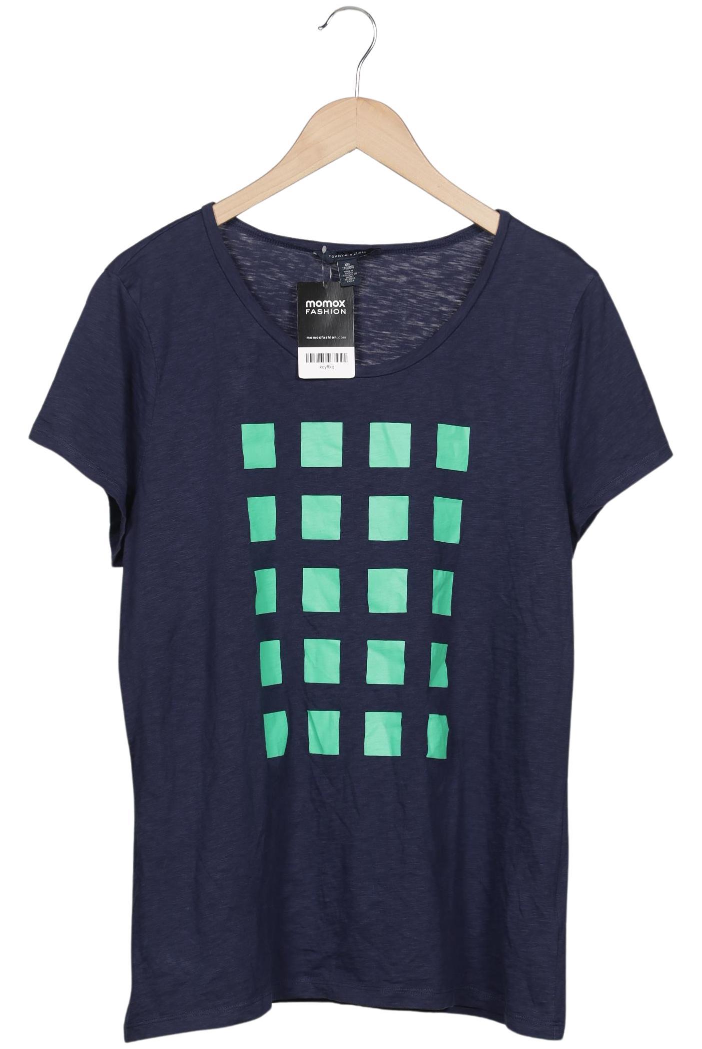 

Tommy Hilfiger Damen T-Shirt, marineblau, Gr. 46