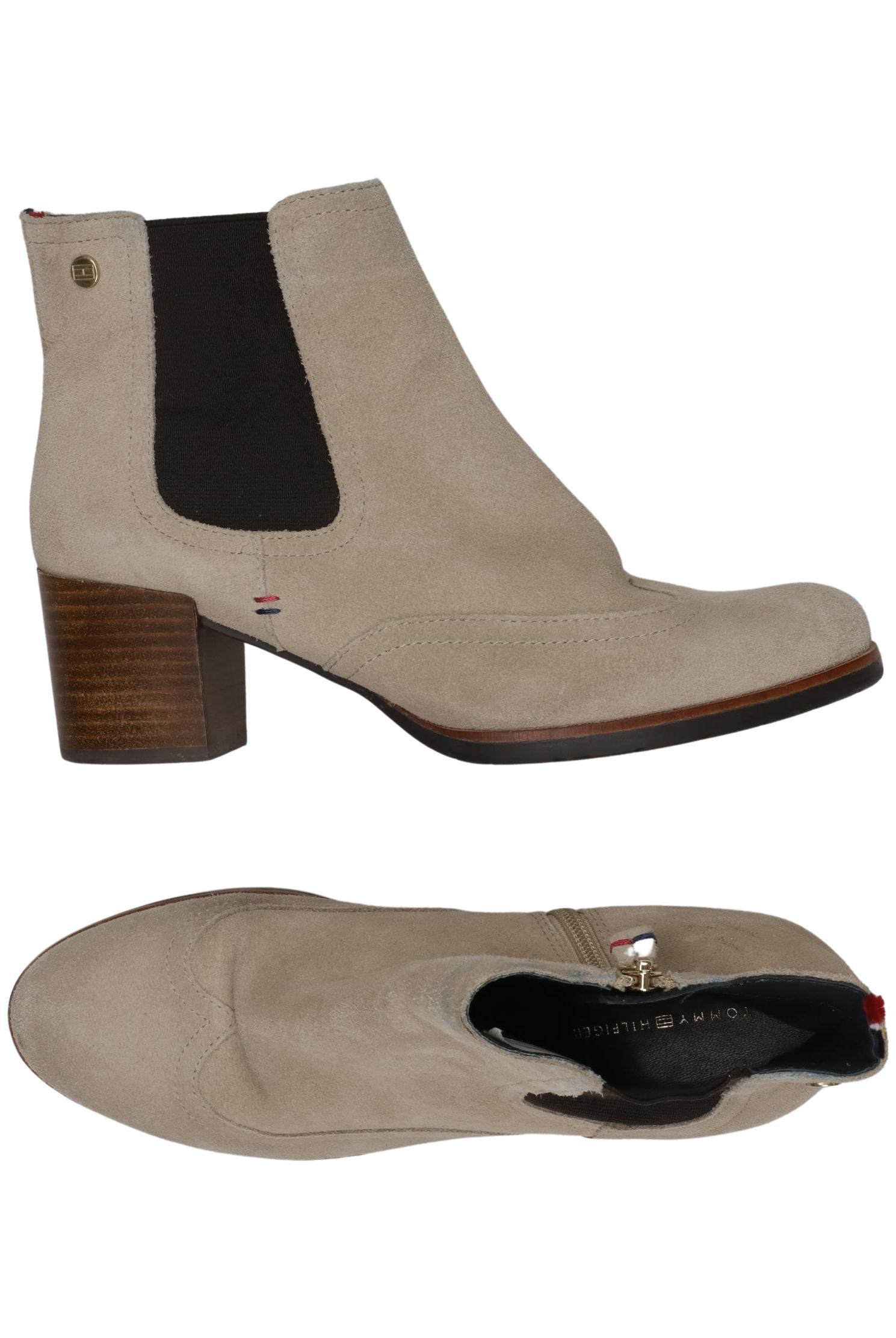 

Tommy Hilfiger Damen Stiefelette, beige, Gr. 39