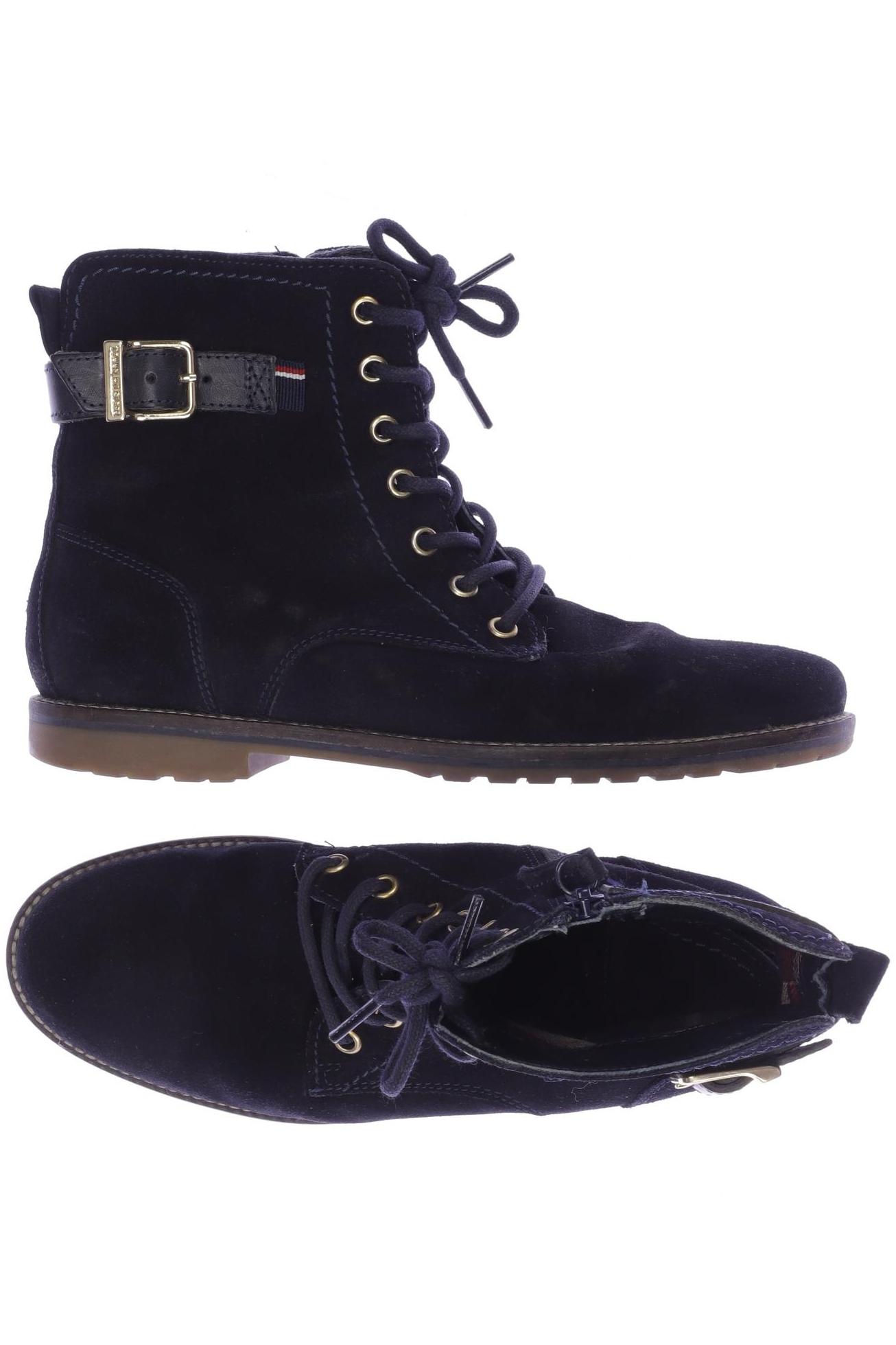 

Tommy Hilfiger Damen Stiefelette, marineblau, Gr. 37