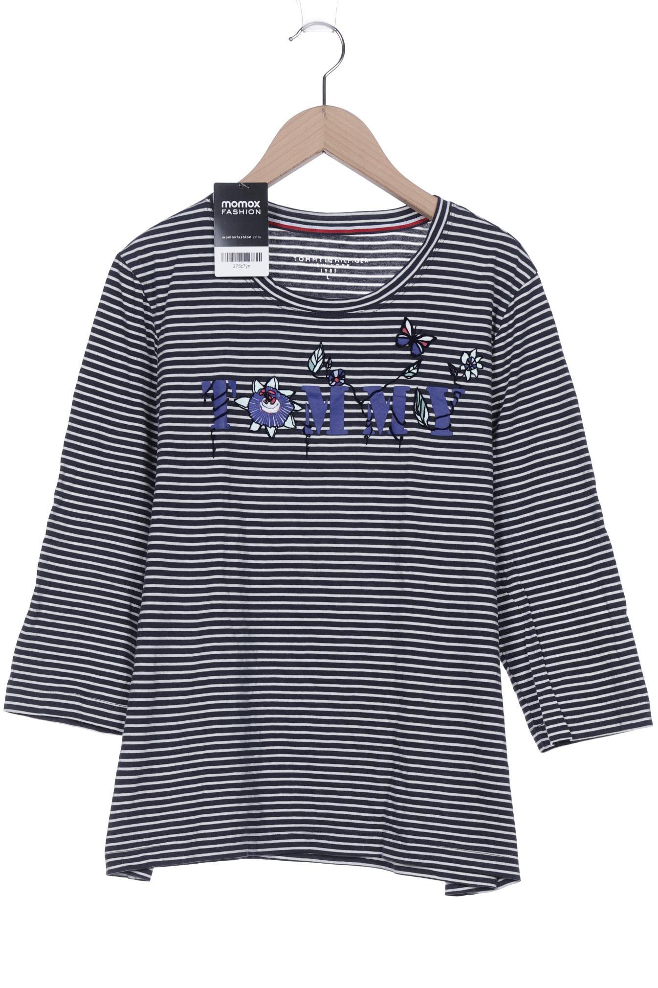 

Tommy Hilfiger Damen Langarmshirt, schwarz, Gr. 42