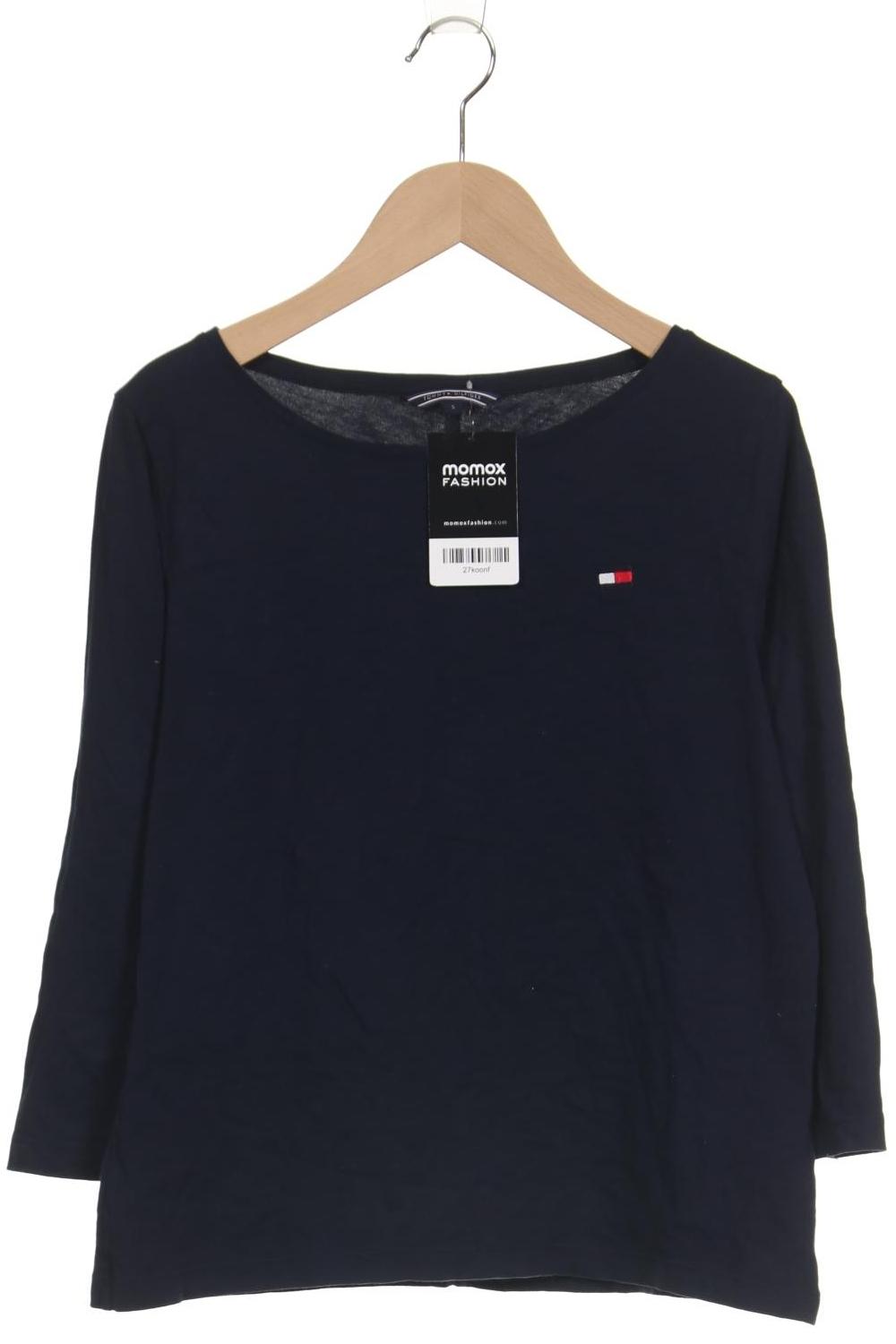 

Tommy Hilfiger Damen Langarmshirt, marineblau, Gr. 36