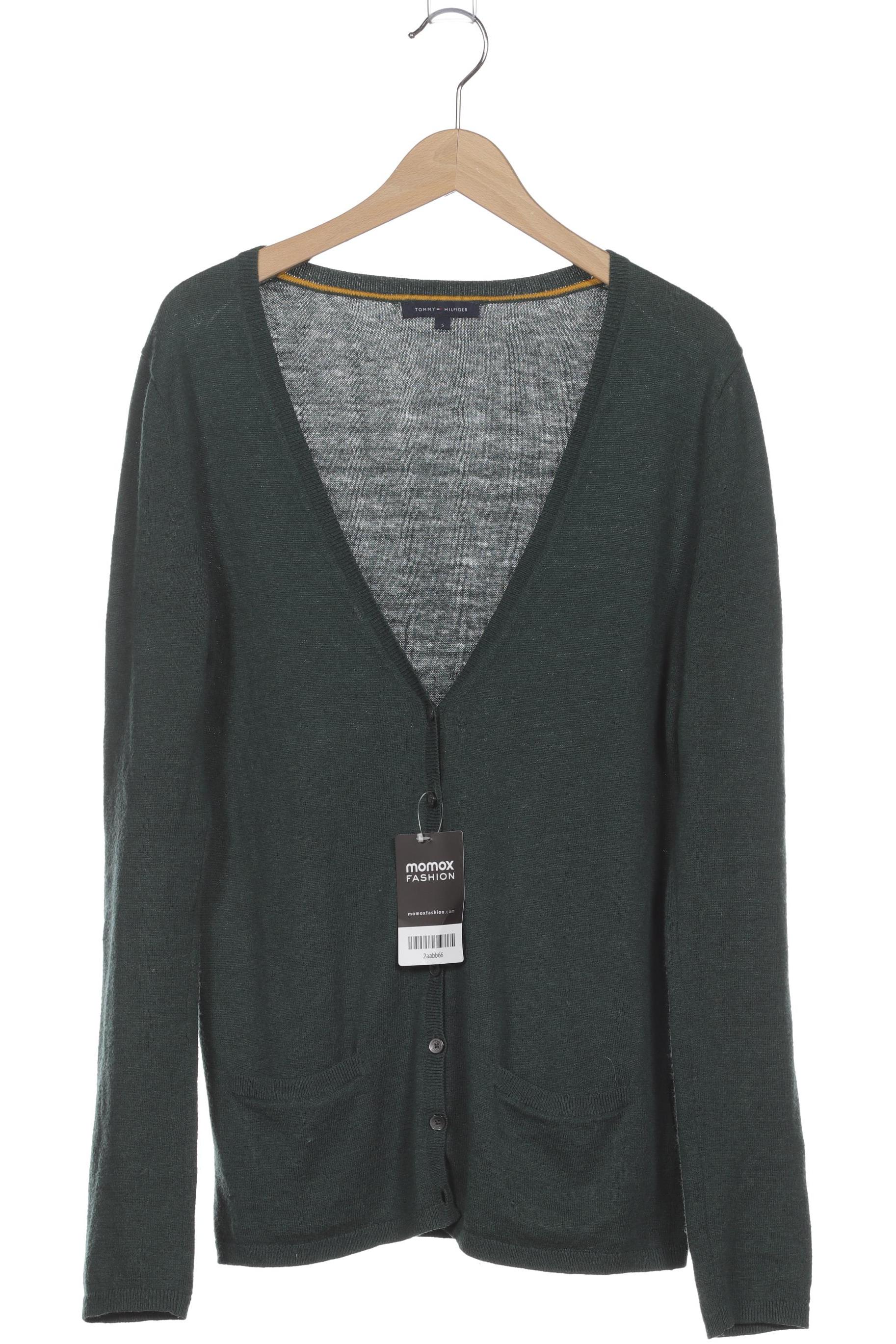 

Tommy Hilfiger Damen Strickjacke, grün, Gr. 36