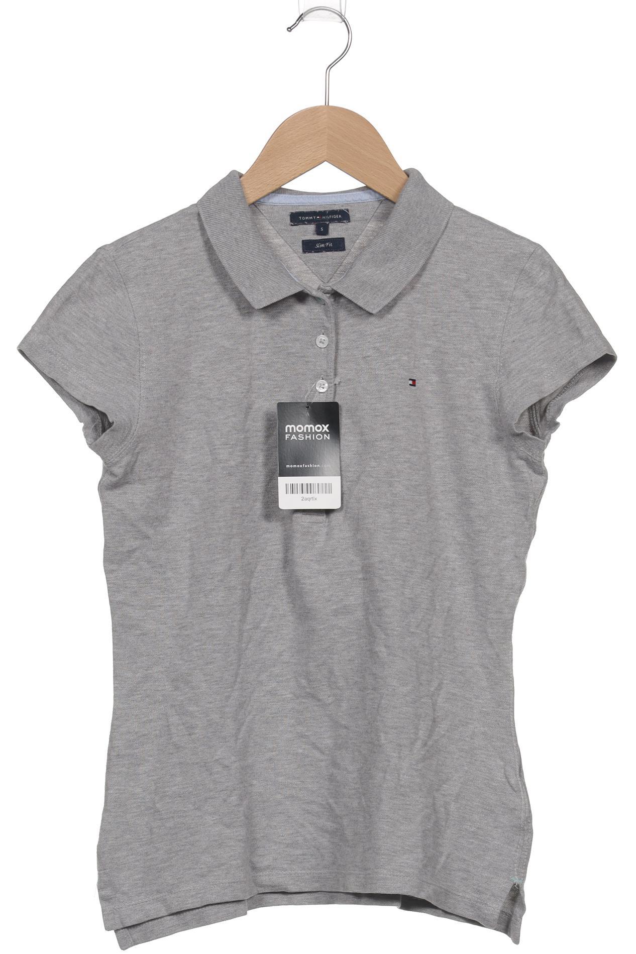 

Tommy Hilfiger Damen Poloshirt, grau, Gr. 36