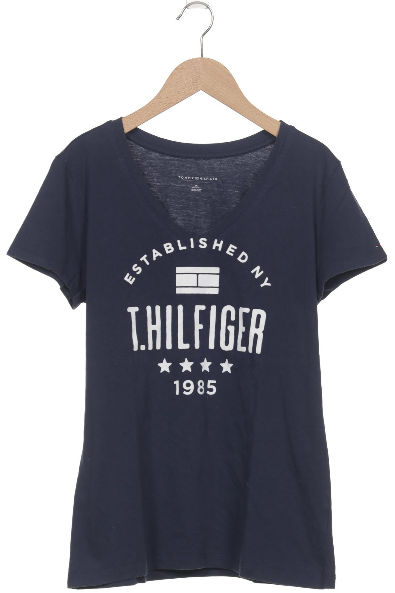 

Tommy Hilfiger Damen T-Shirt, marineblau, Gr. 38