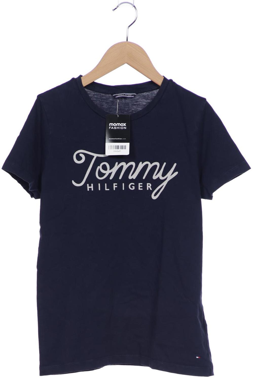 

Tommy Hilfiger Damen T-Shirt, marineblau, Gr. 34