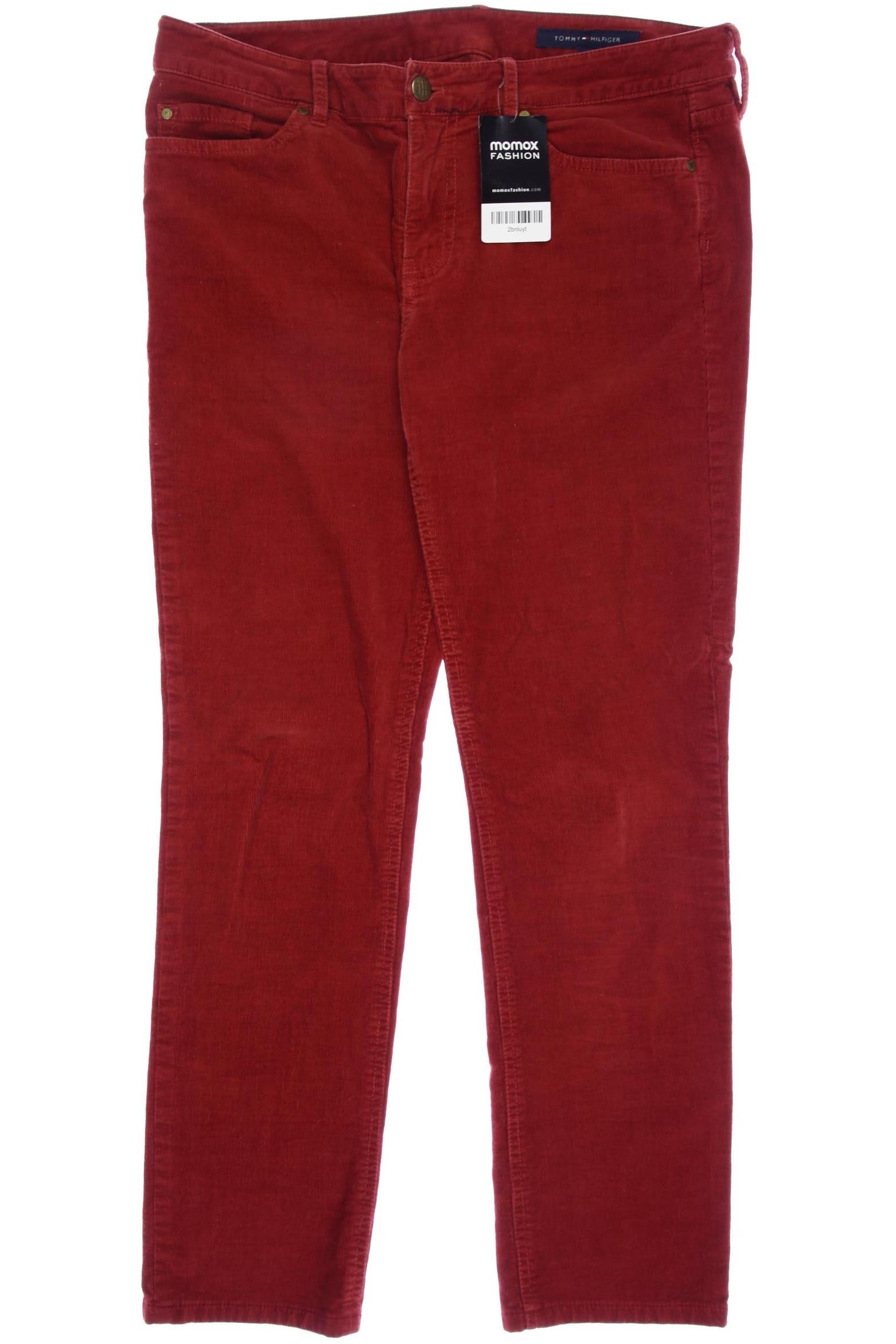 

Tommy Hilfiger Damen Stoffhose, bordeaux, Gr. 10