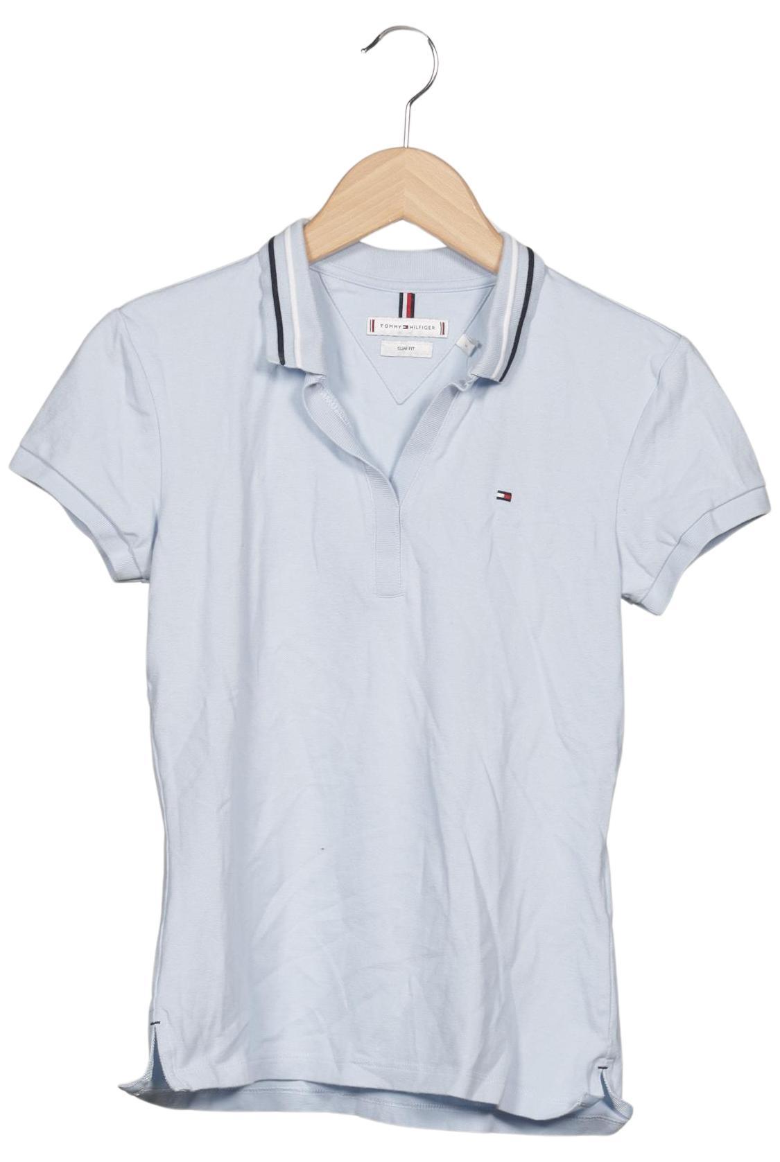 

Tommy Hilfiger Damen Poloshirt, hellblau, Gr. 36