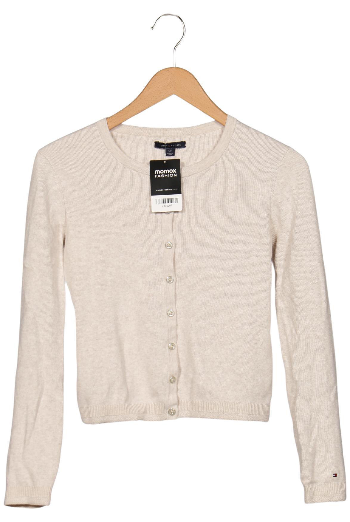 

Tommy Hilfiger Damen Strickjacke, cremeweiß, Gr. 36