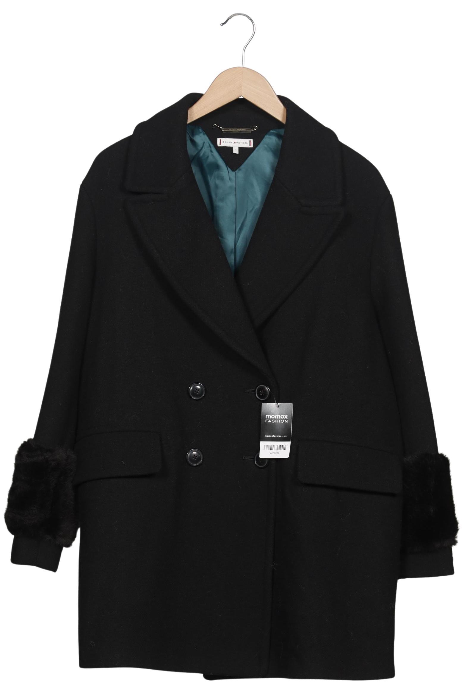 

Tommy Hilfiger Damen Mantel, schwarz, Gr. 8
