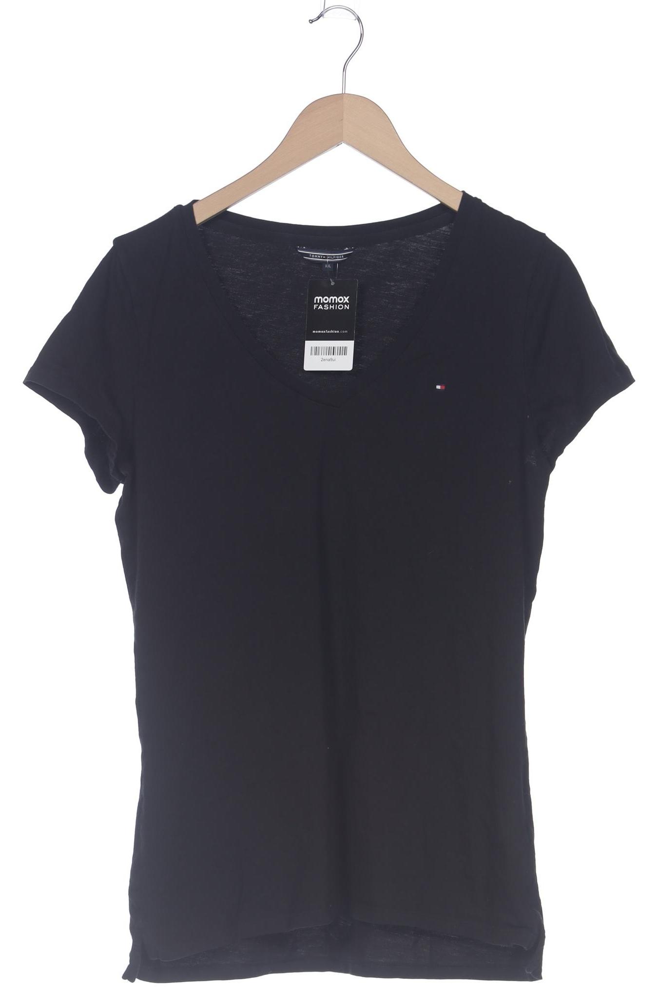 

Tommy Hilfiger Damen T-Shirt, schwarz, Gr. 46