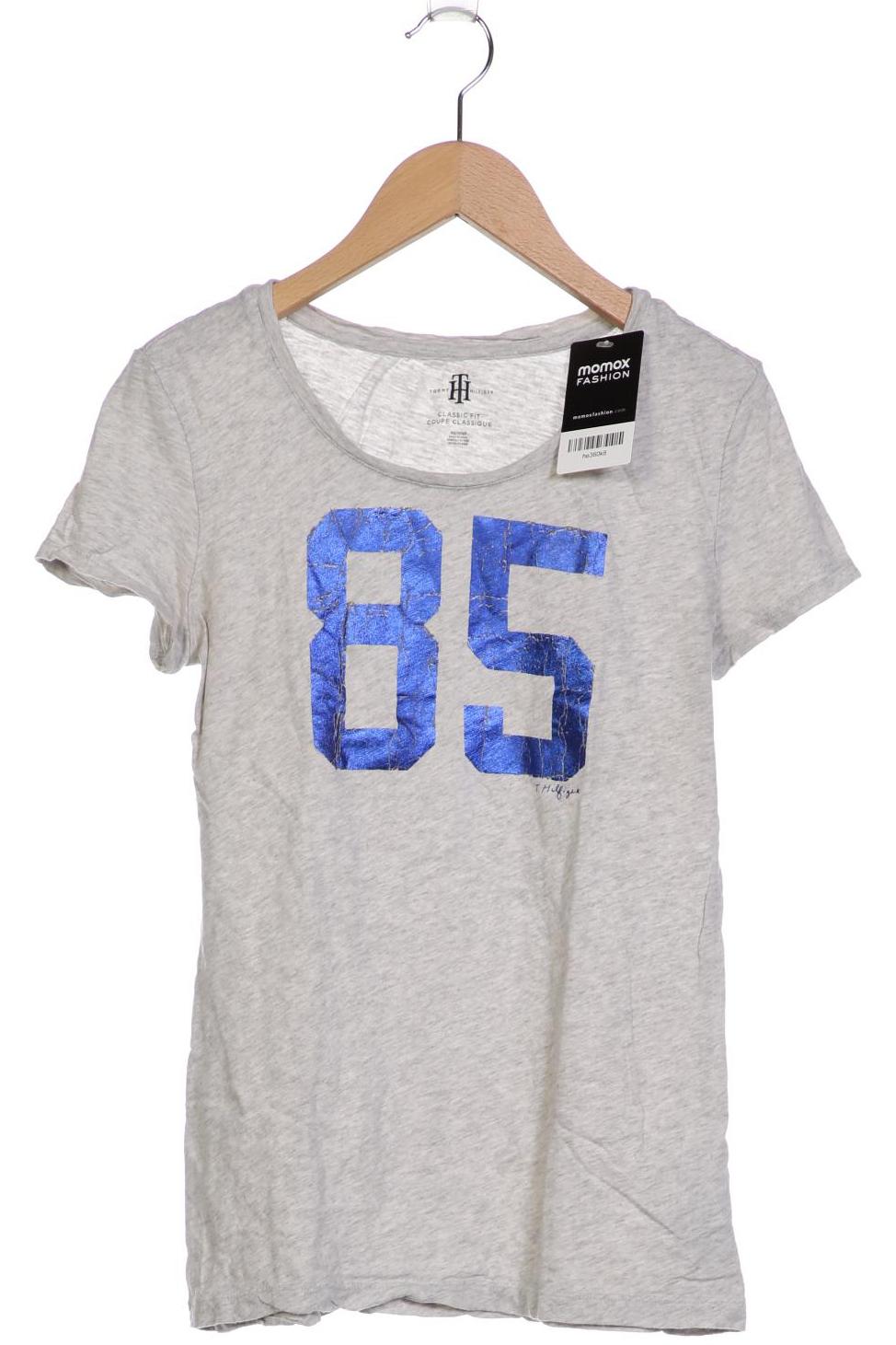 

Tommy Hilfiger Damen T-Shirt, grau, Gr. 34