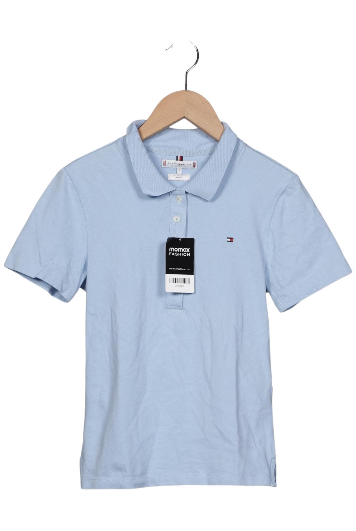 

Tommy Hilfiger Damen Poloshirt, hellblau, Gr. 36