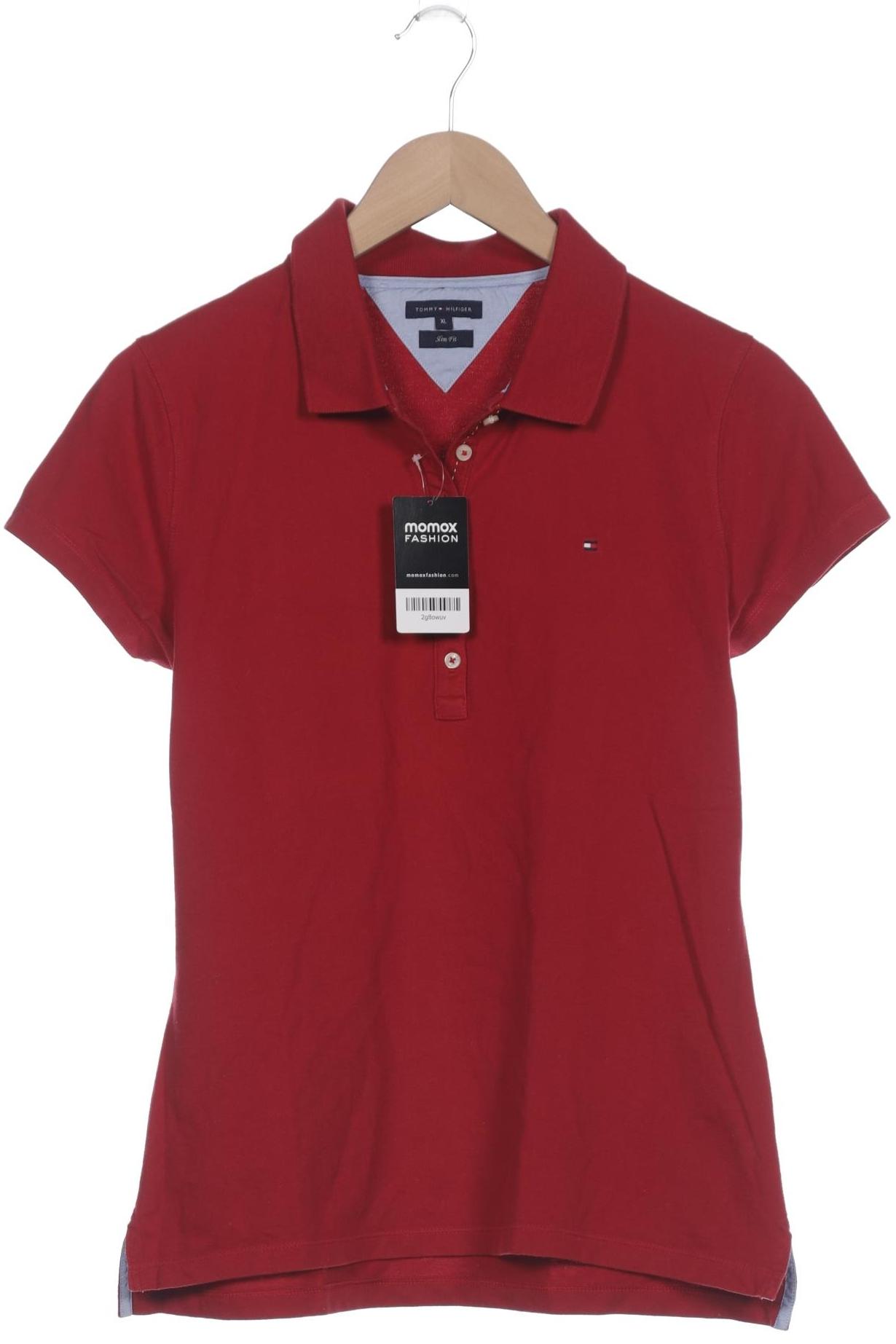 

Tommy Hilfiger Damen Poloshirt, rot, Gr. 44