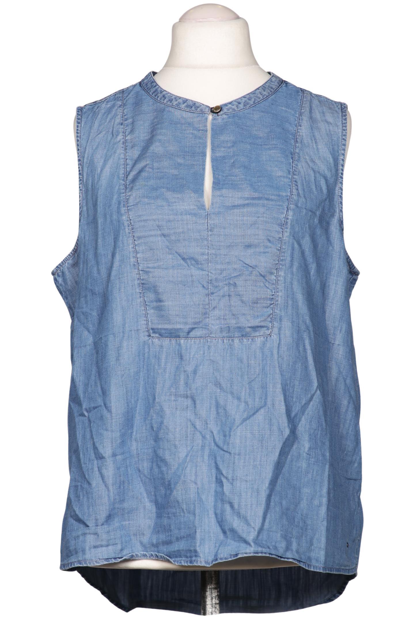 

Tommy Hilfiger Damen Bluse, blau, Gr. 44