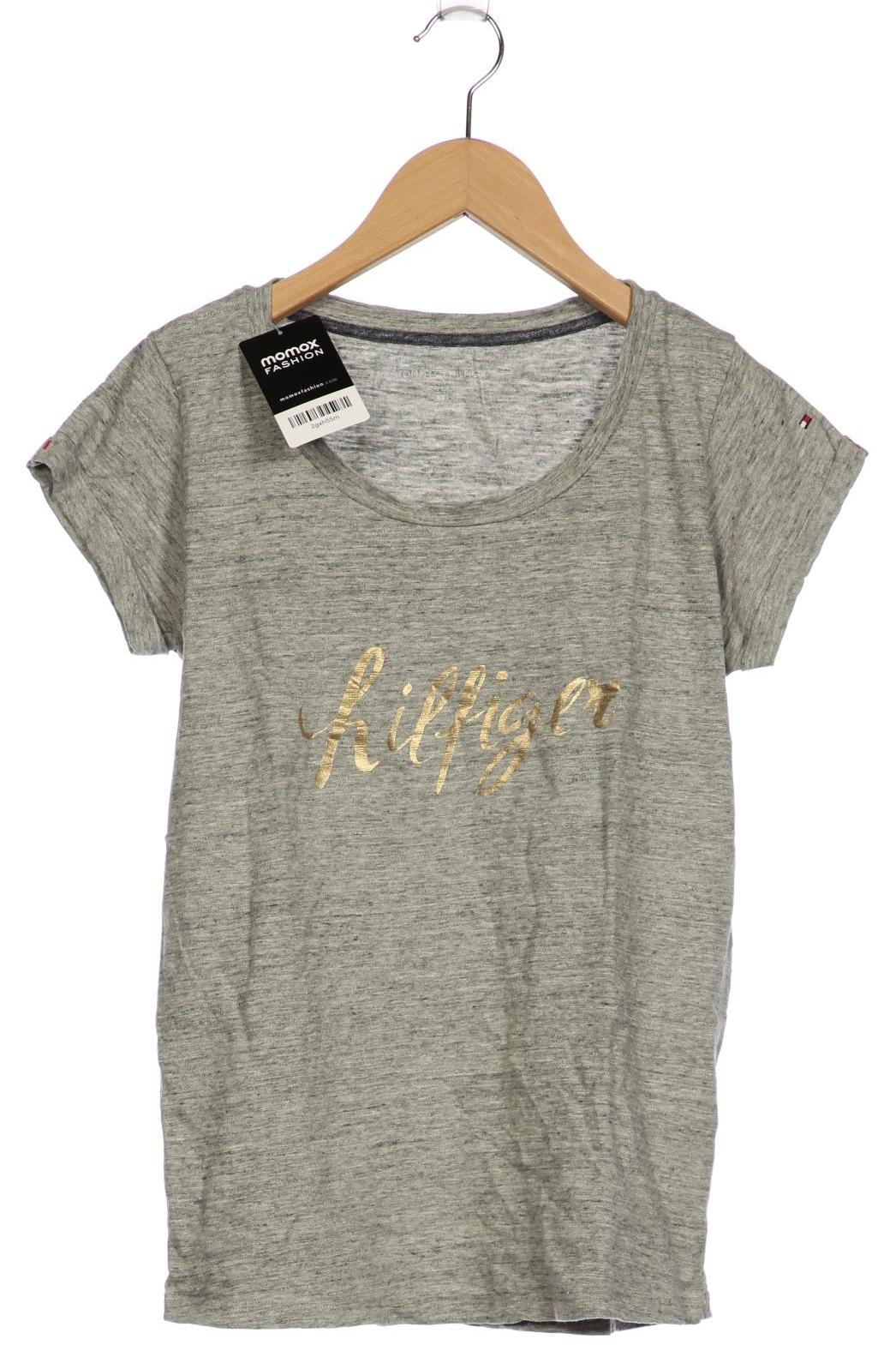 

Tommy Hilfiger Damen T-Shirt, grau, Gr. 34