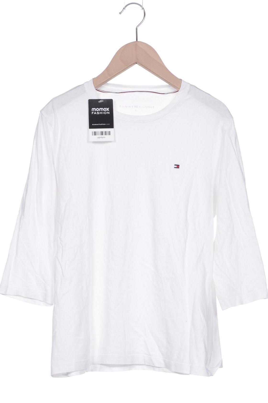 

Tommy Hilfiger Damen Langarmshirt, weiß, Gr. 42