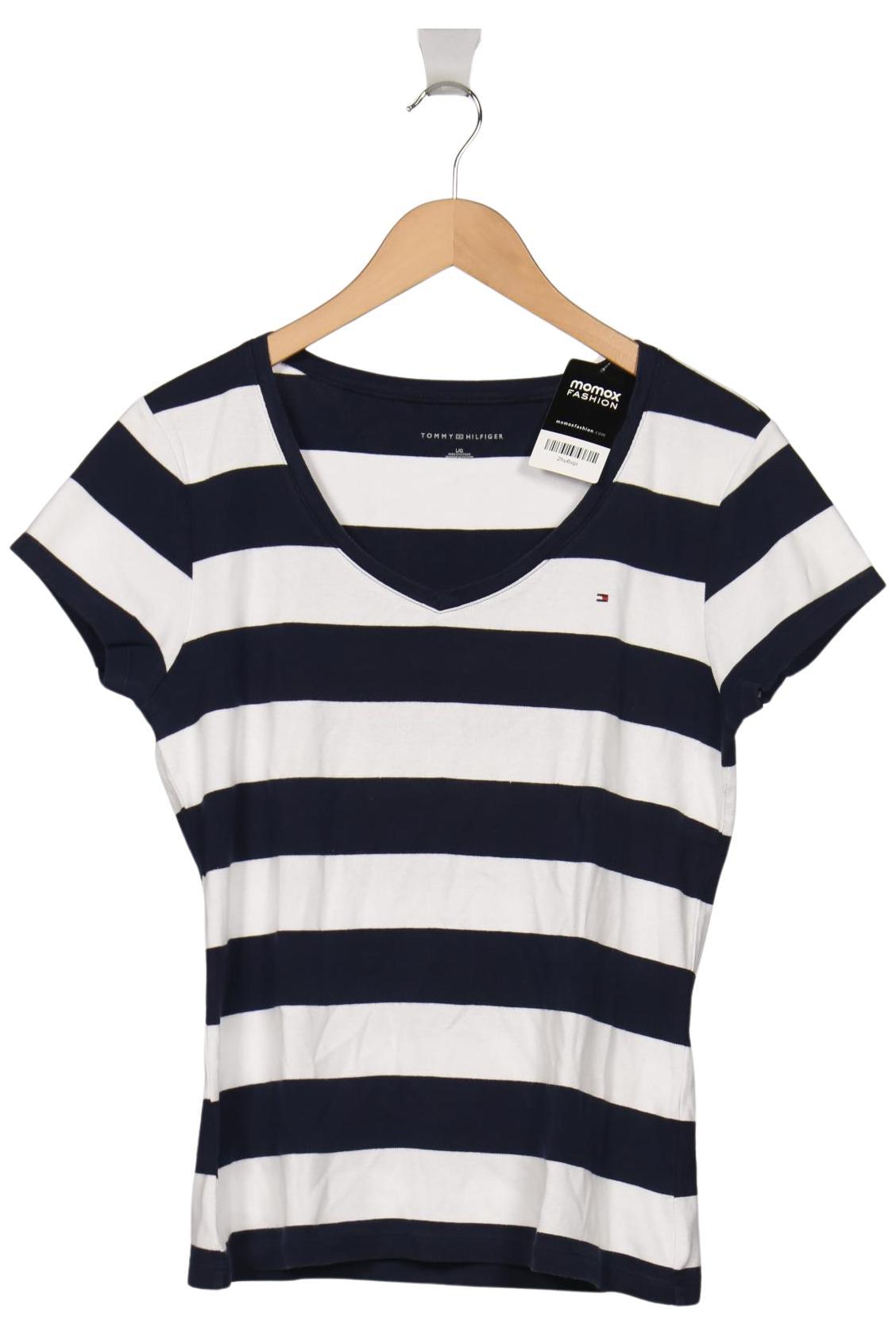 

Tommy Hilfiger Damen T-Shirt, marineblau, Gr. 42