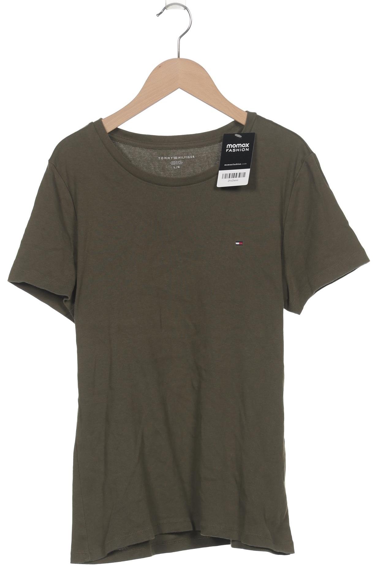 

Tommy Hilfiger Damen T-Shirt, grün, Gr. 42