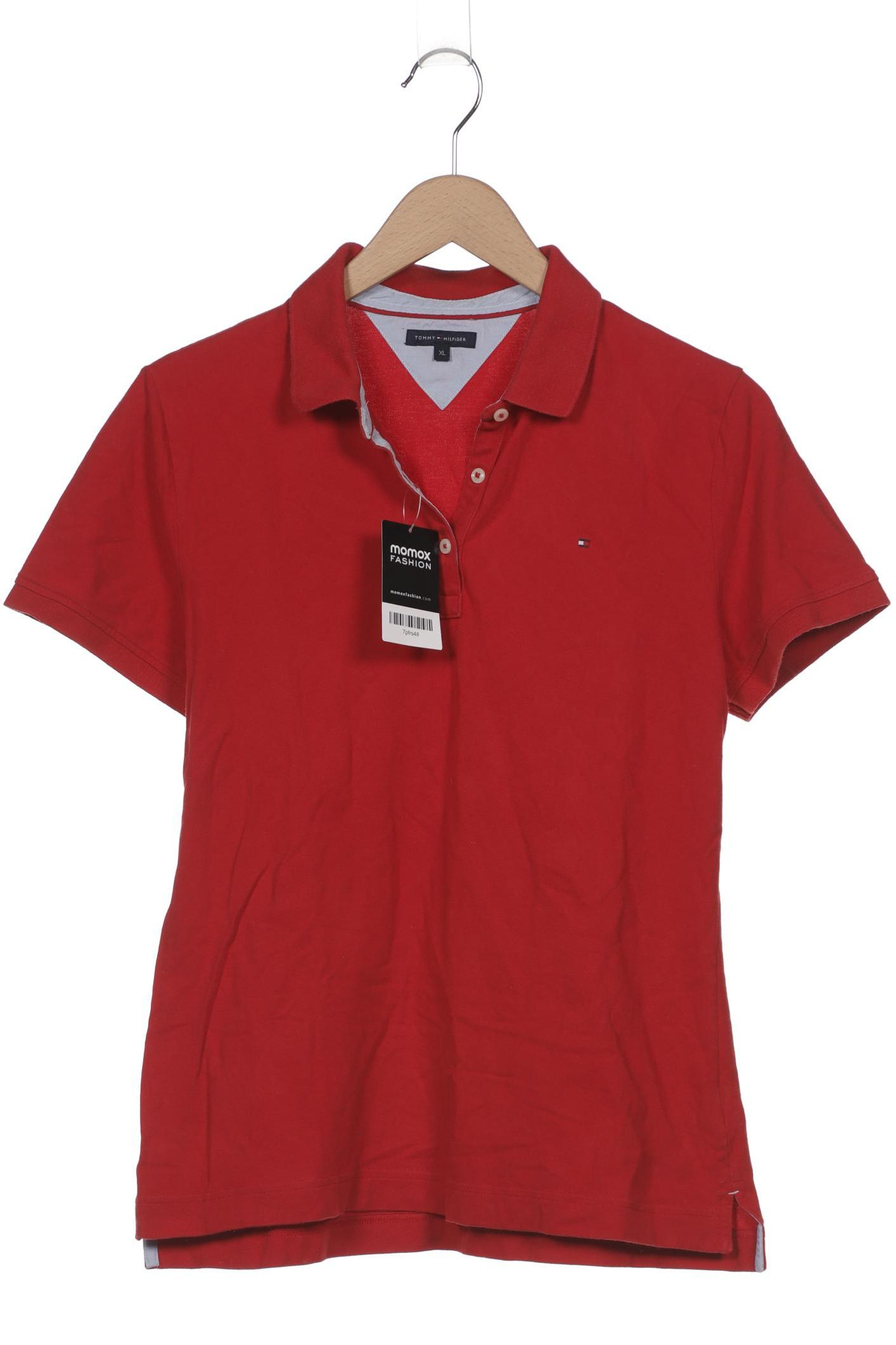 

Tommy Hilfiger Damen Poloshirt, rot, Gr. 44