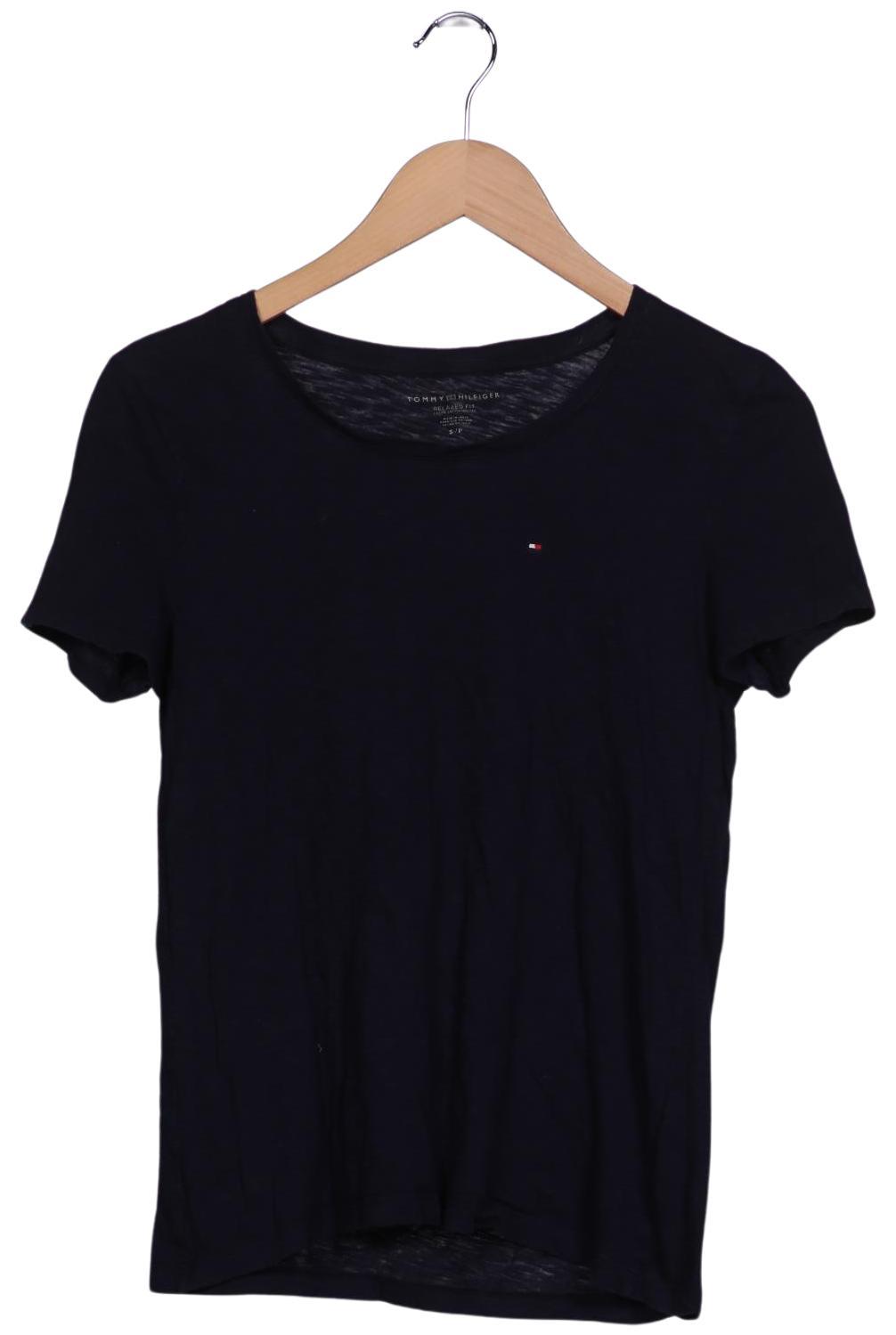

Tommy Hilfiger Damen T-Shirt, marineblau, Gr. 36