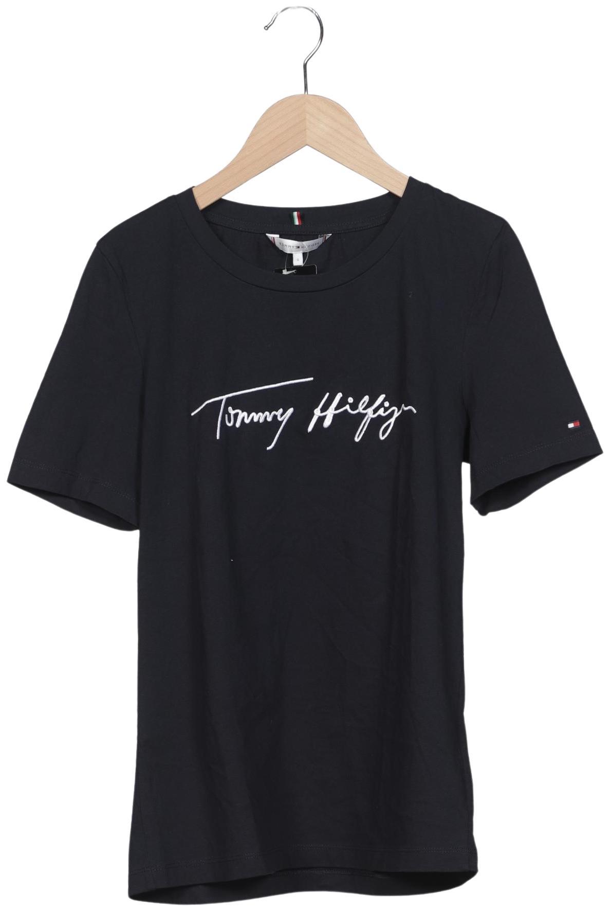 

Tommy Hilfiger Damen T-Shirt, marineblau, Gr. 36