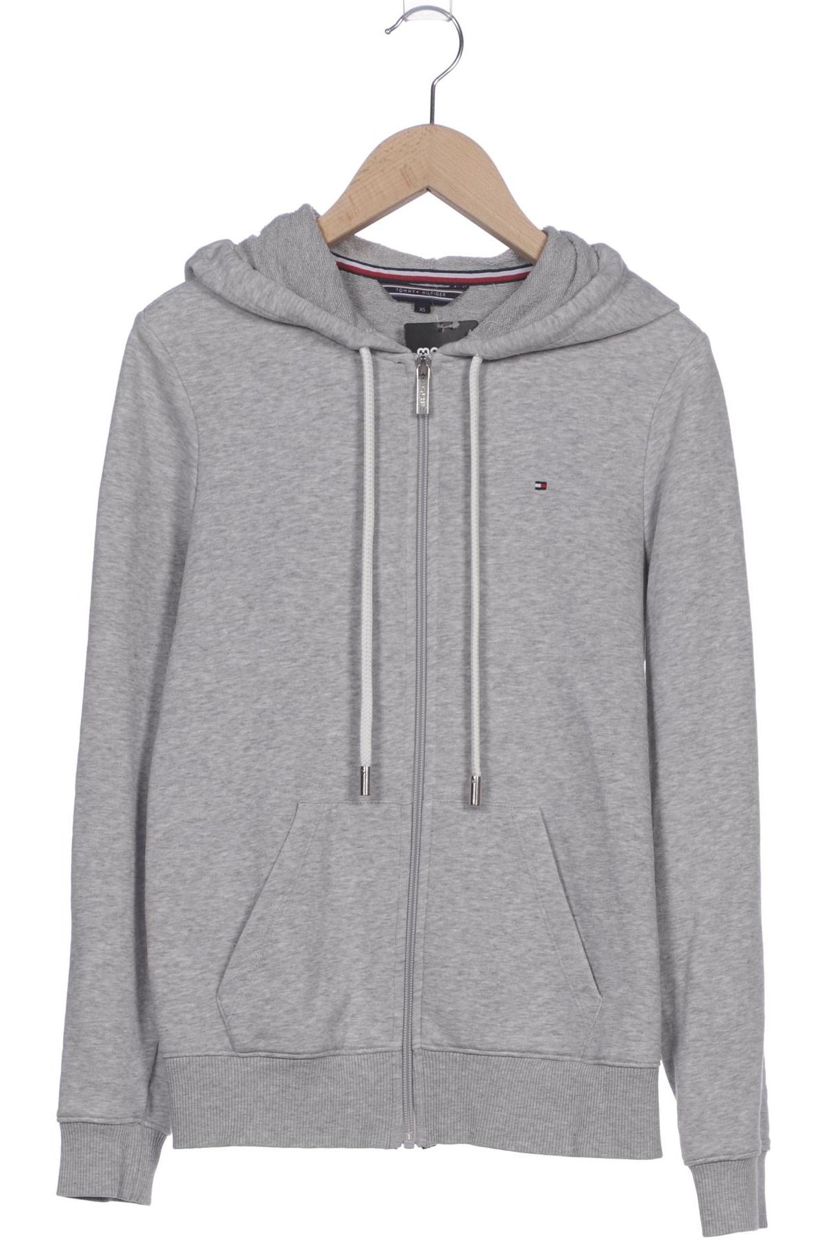 

Tommy Hilfiger Damen Kapuzenpullover, grau, Gr. 34