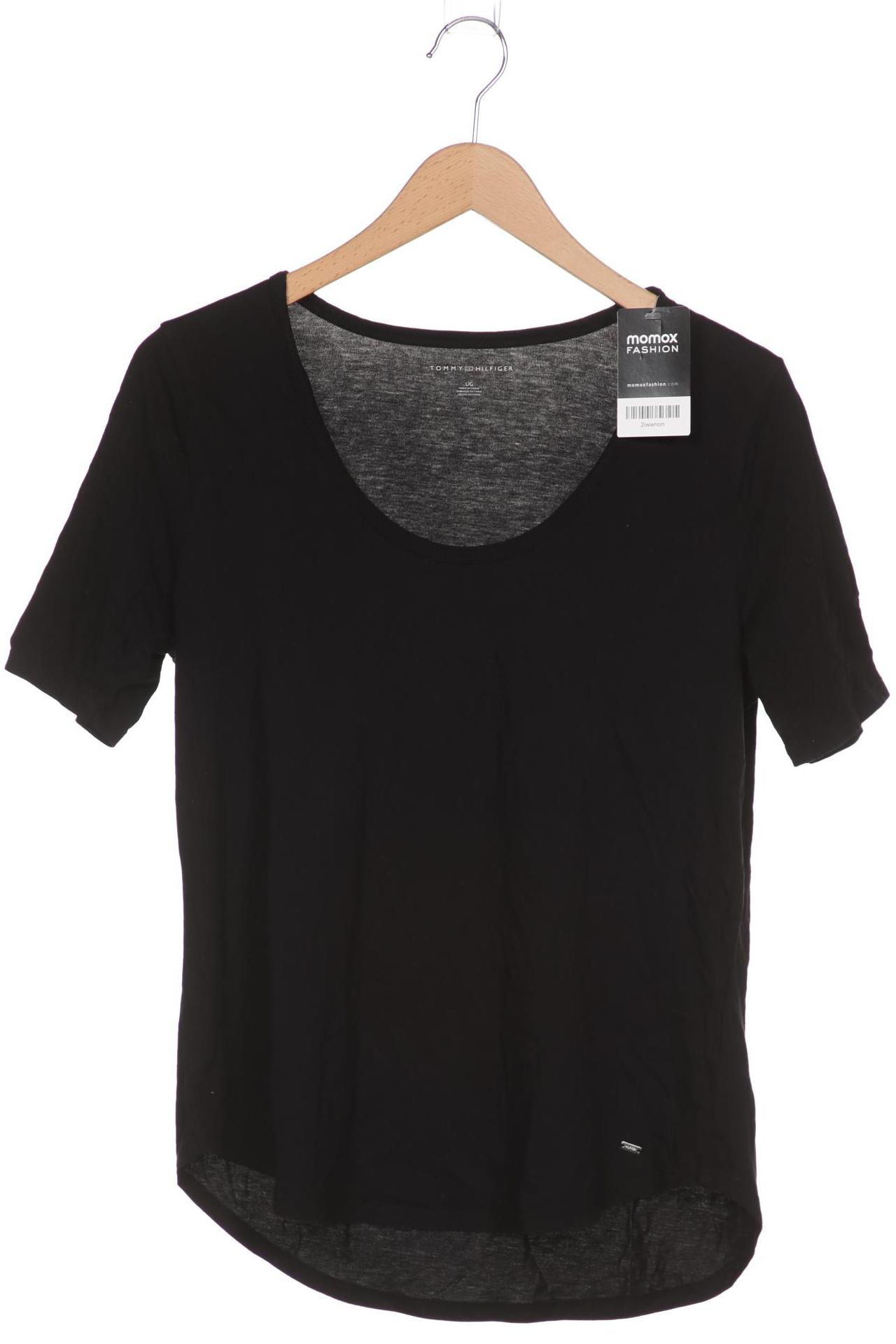 

Tommy Hilfiger Damen T-Shirt, schwarz, Gr. 42