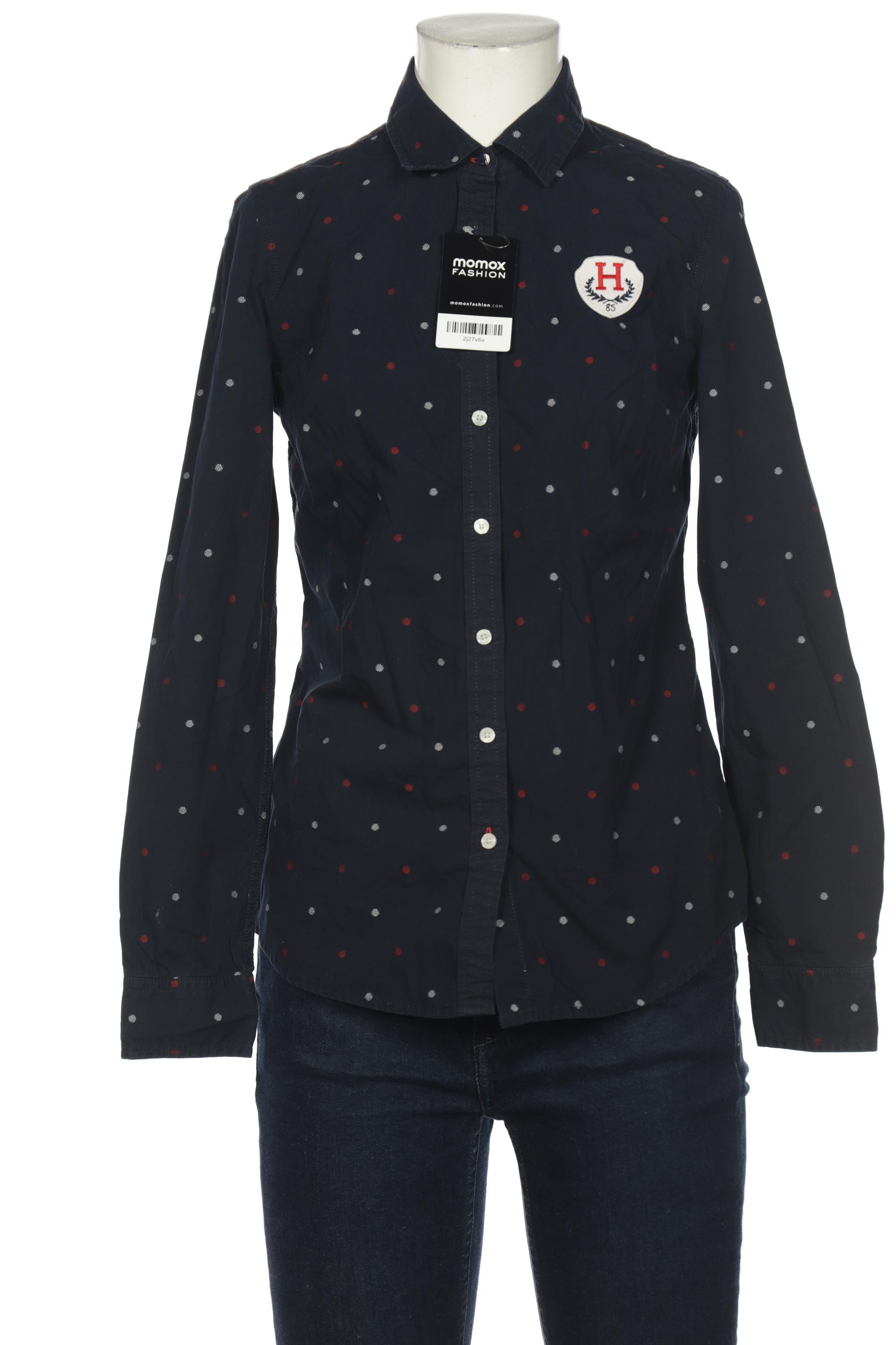 

Tommy Hilfiger Damen Bluse, marineblau
